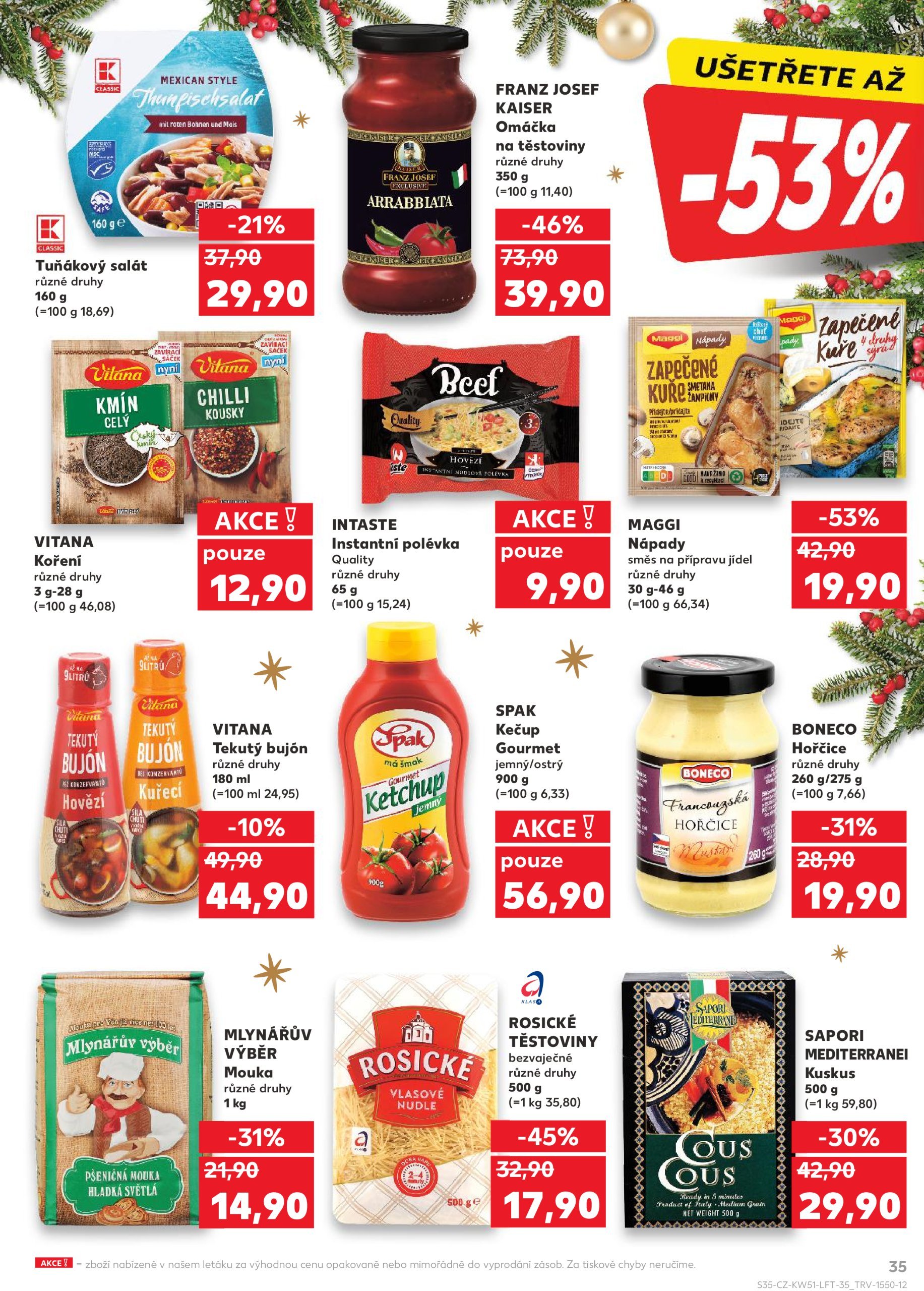 kaufland - Leták Kaufland od 18.12. do 24.12. - page: 35