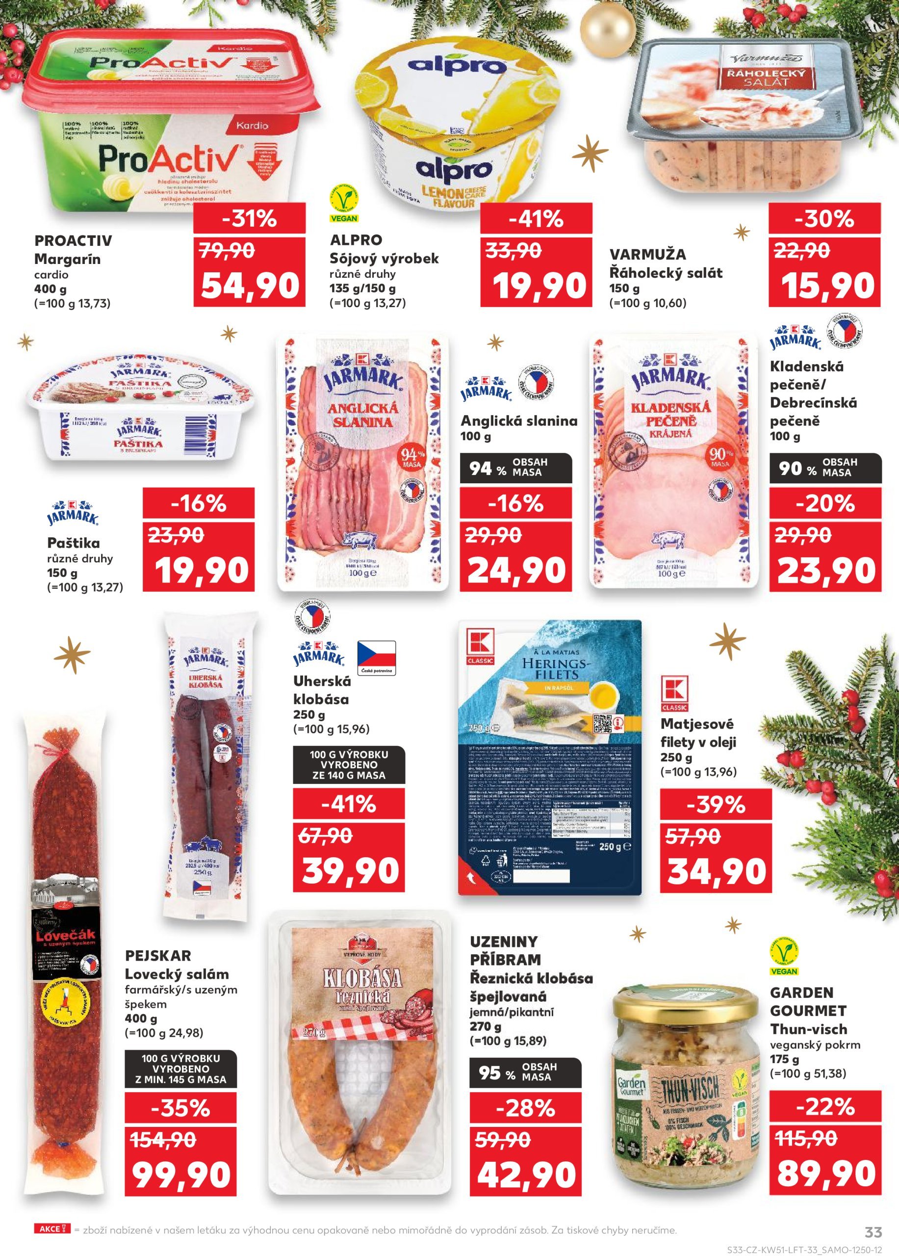 kaufland - Leták Kaufland od 18.12. do 24.12. - page: 33