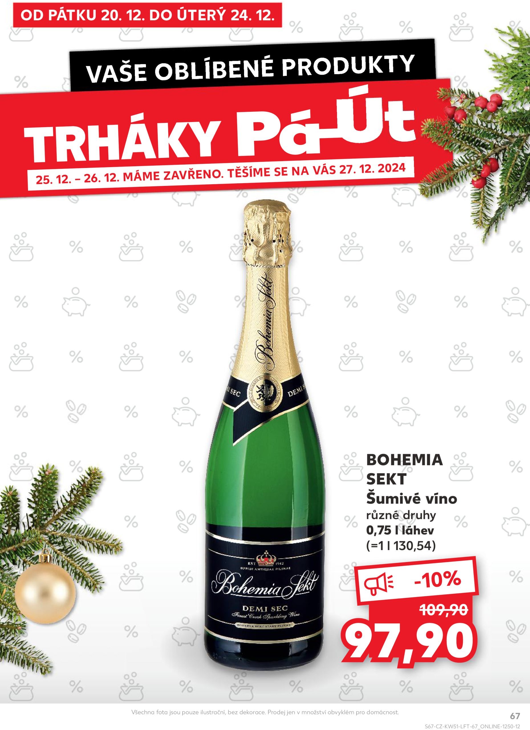 kaufland - Leták Kaufland od 18.12. do 24.12. - page: 67