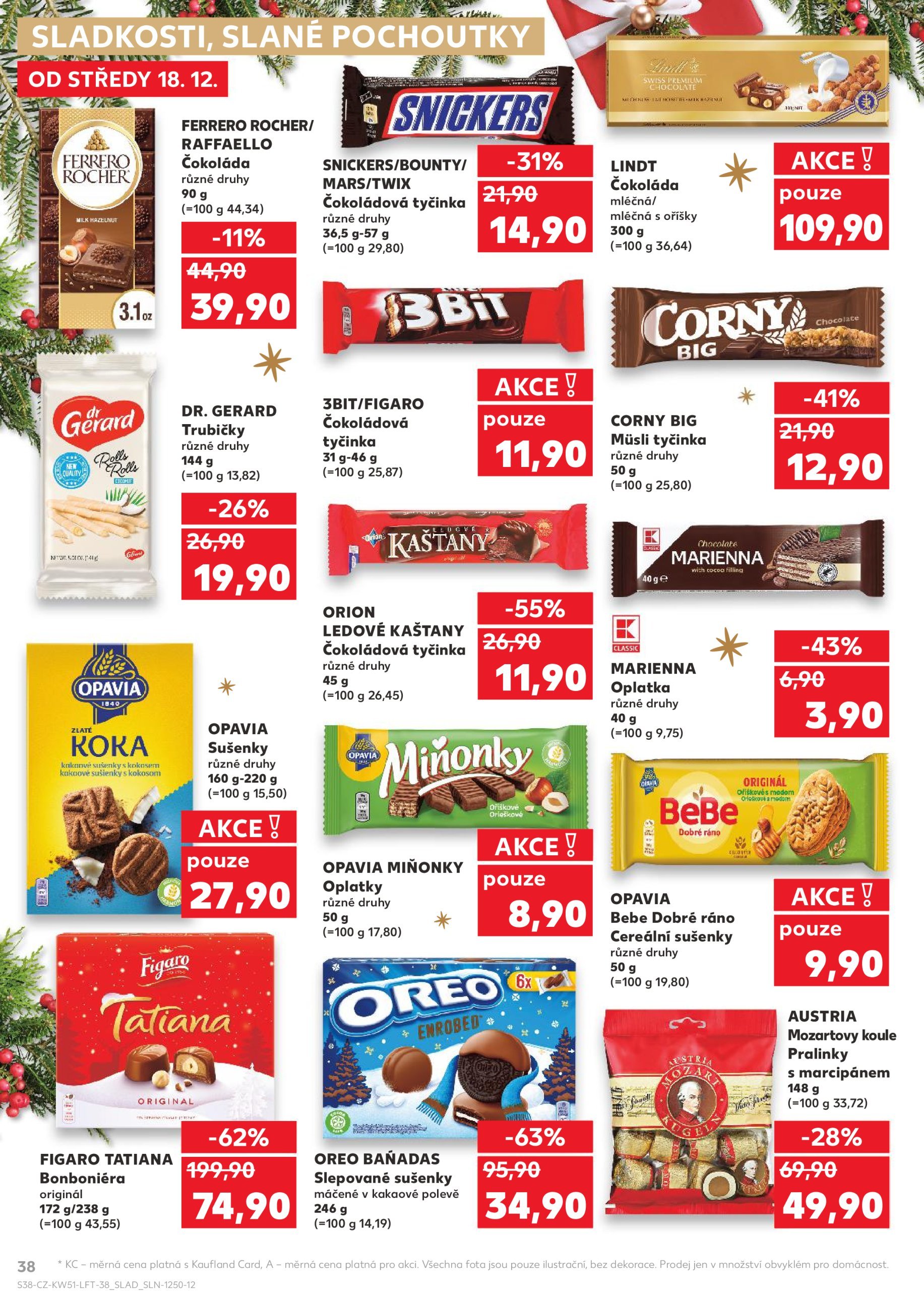 kaufland - Leták Kaufland od 18.12. do 24.12. - page: 38