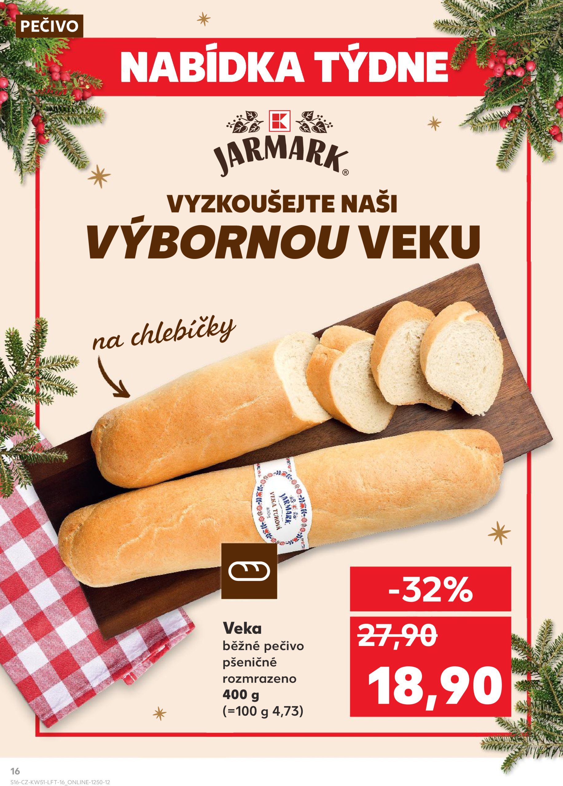 kaufland - Leták Kaufland od 18.12. do 24.12. - page: 16