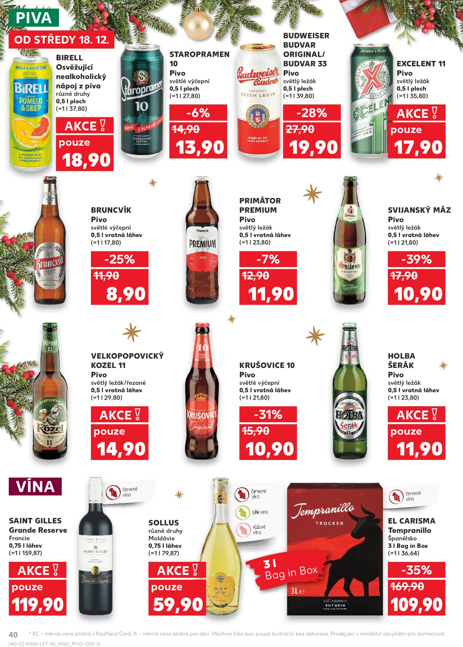 kaufland - Leták Kaufland od 18.12. do 24.12. - page: 40