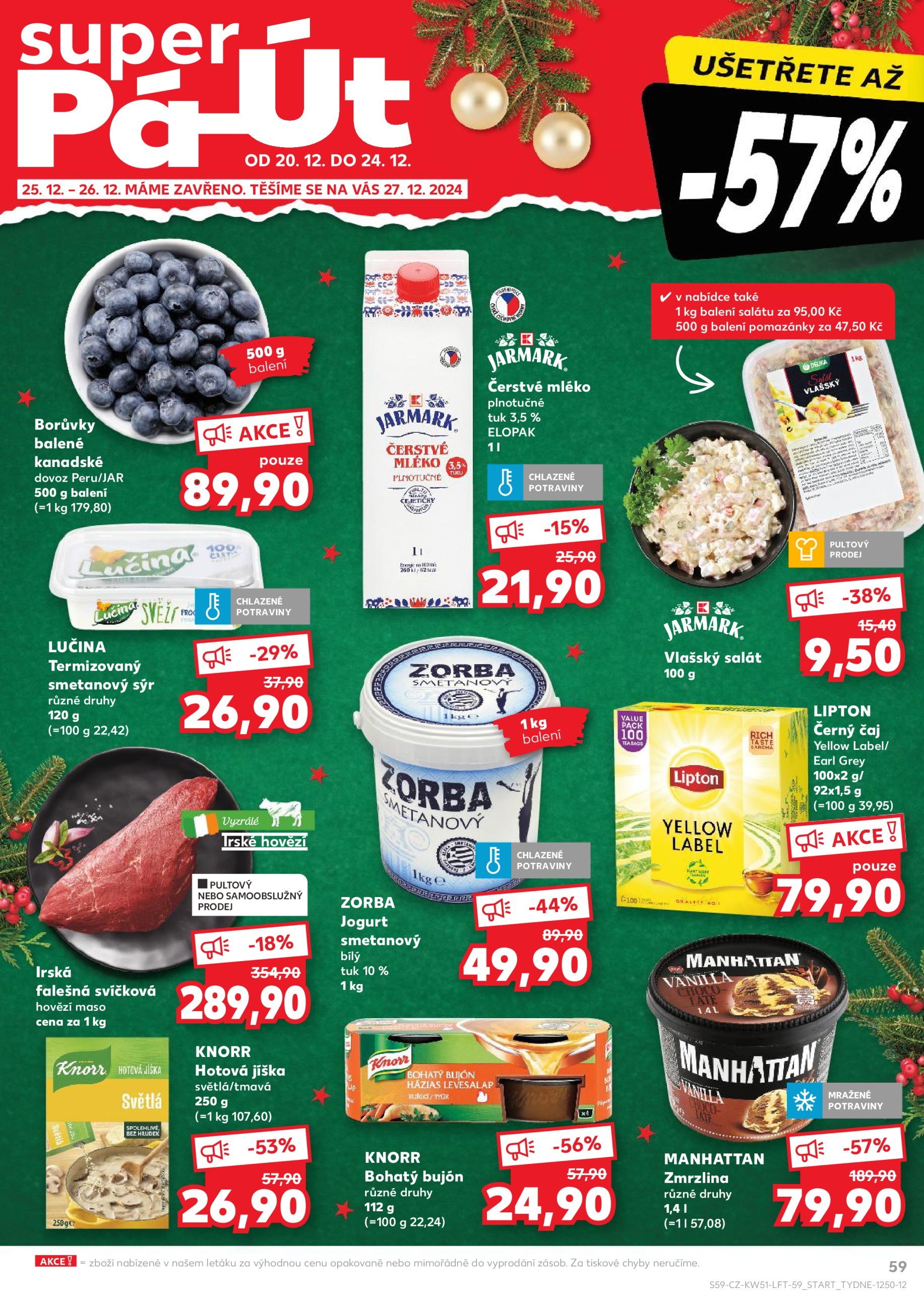 kaufland - Leták Kaufland od 18.12. do 24.12. - page: 59