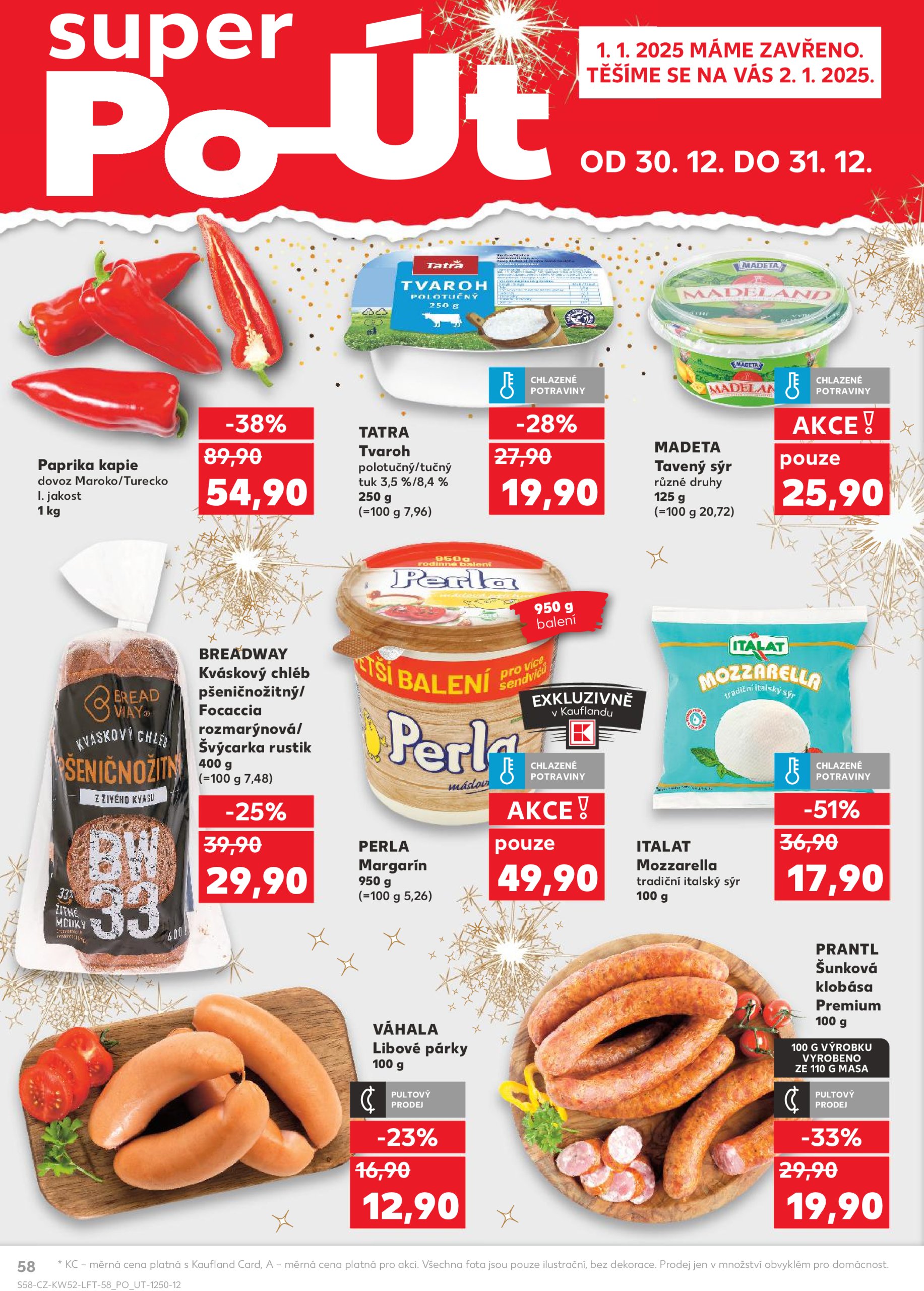 kaufland - Leták Kaufland od 27.12. do 31.12. - page: 58