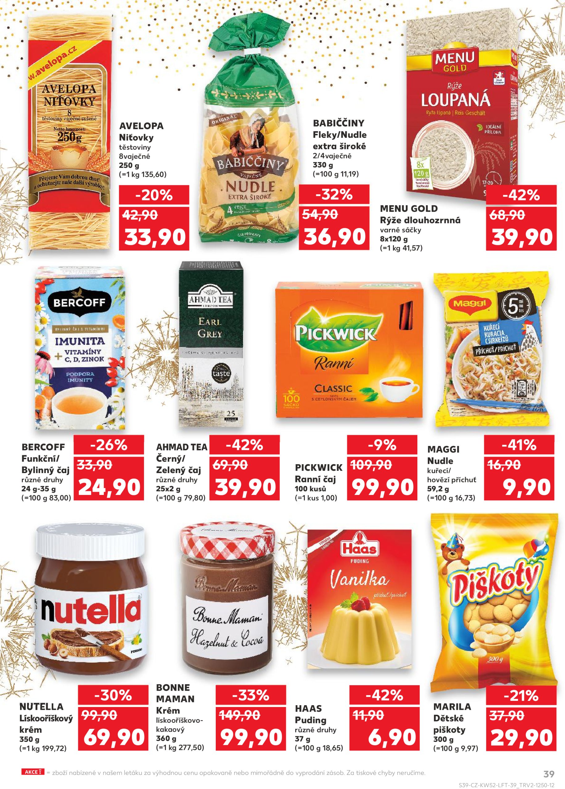 kaufland - Leták Kaufland od 27.12. do 31.12. - page: 39