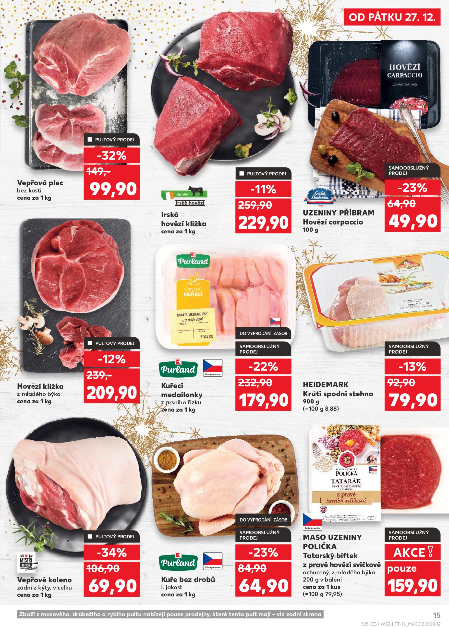 kaufland - Leták Kaufland od 27.12. do 31.12. - page: 15