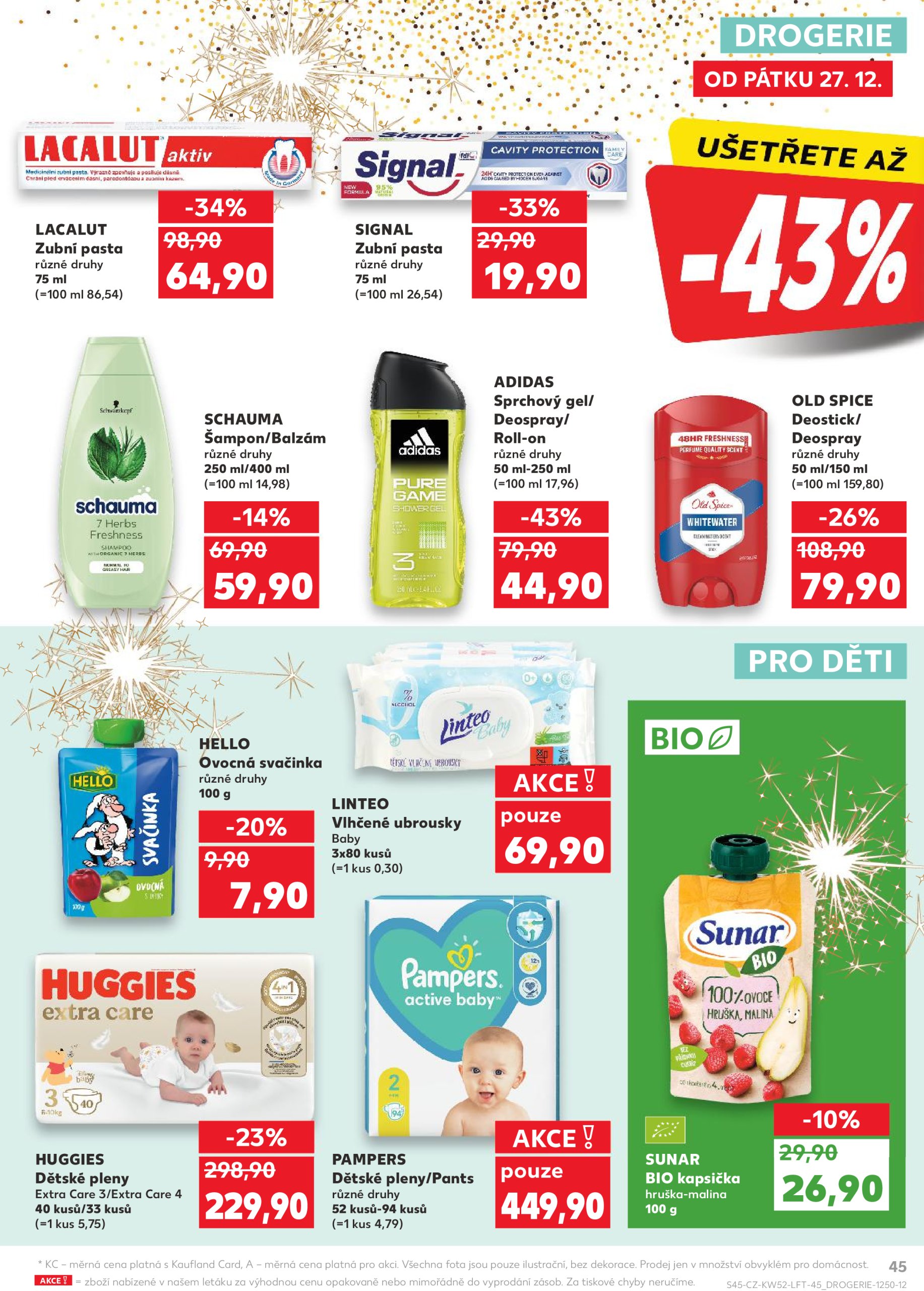 kaufland - Leták Kaufland od 27.12. do 31.12. - page: 45