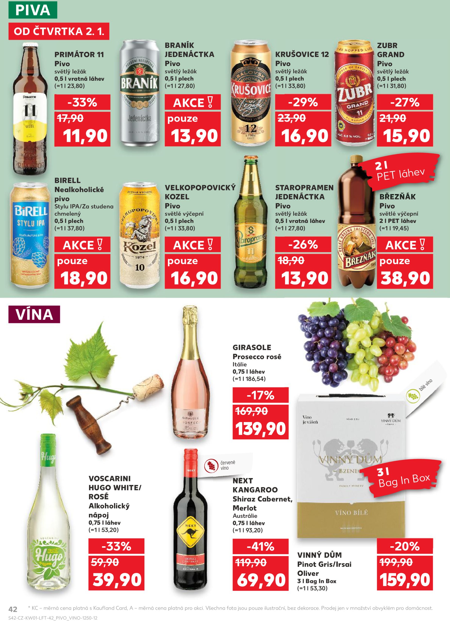 kaufland - Leták Kaufland od 02.01. do 07.01. - page: 42