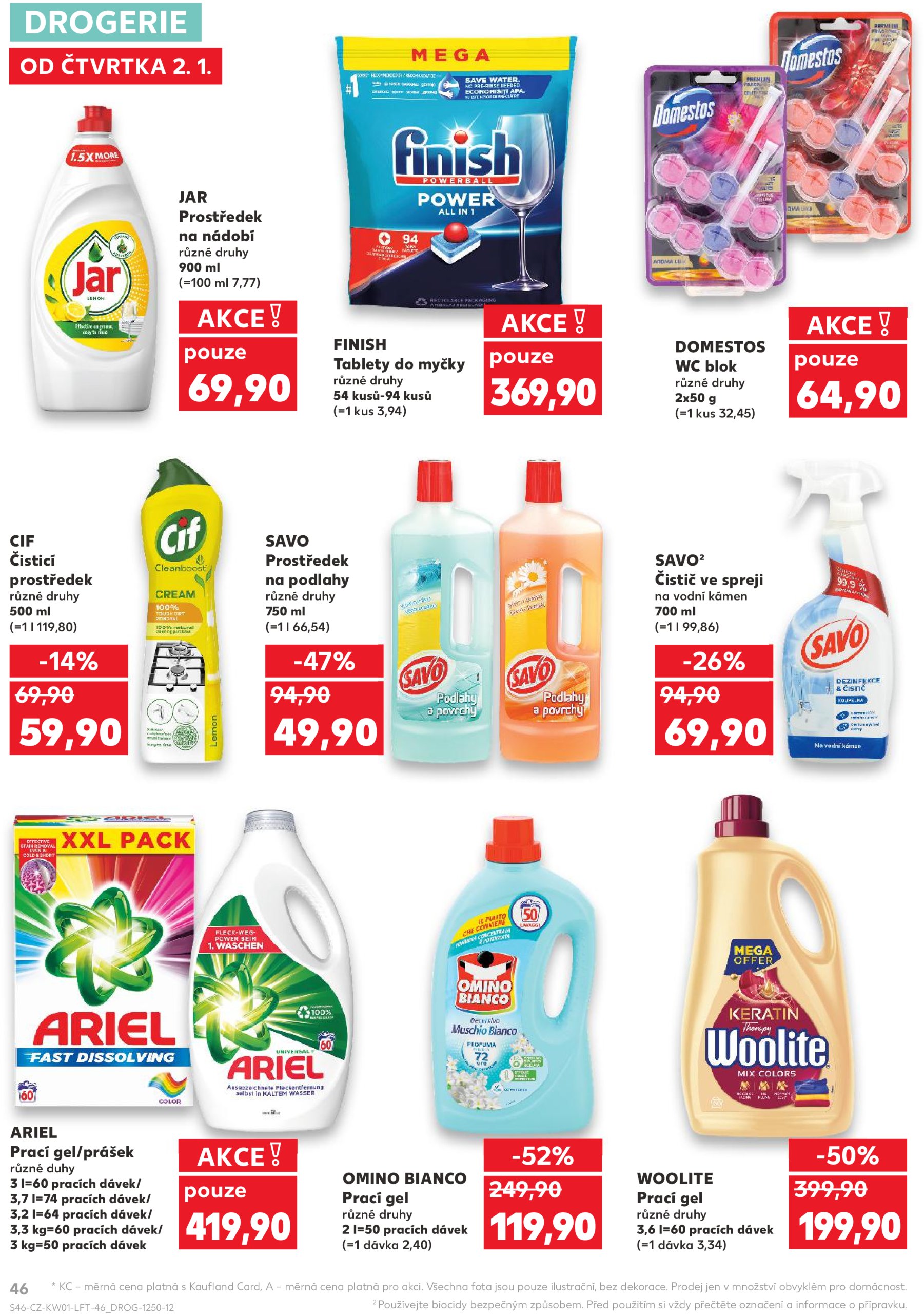 kaufland - Leták Kaufland od 02.01. do 07.01. - page: 46