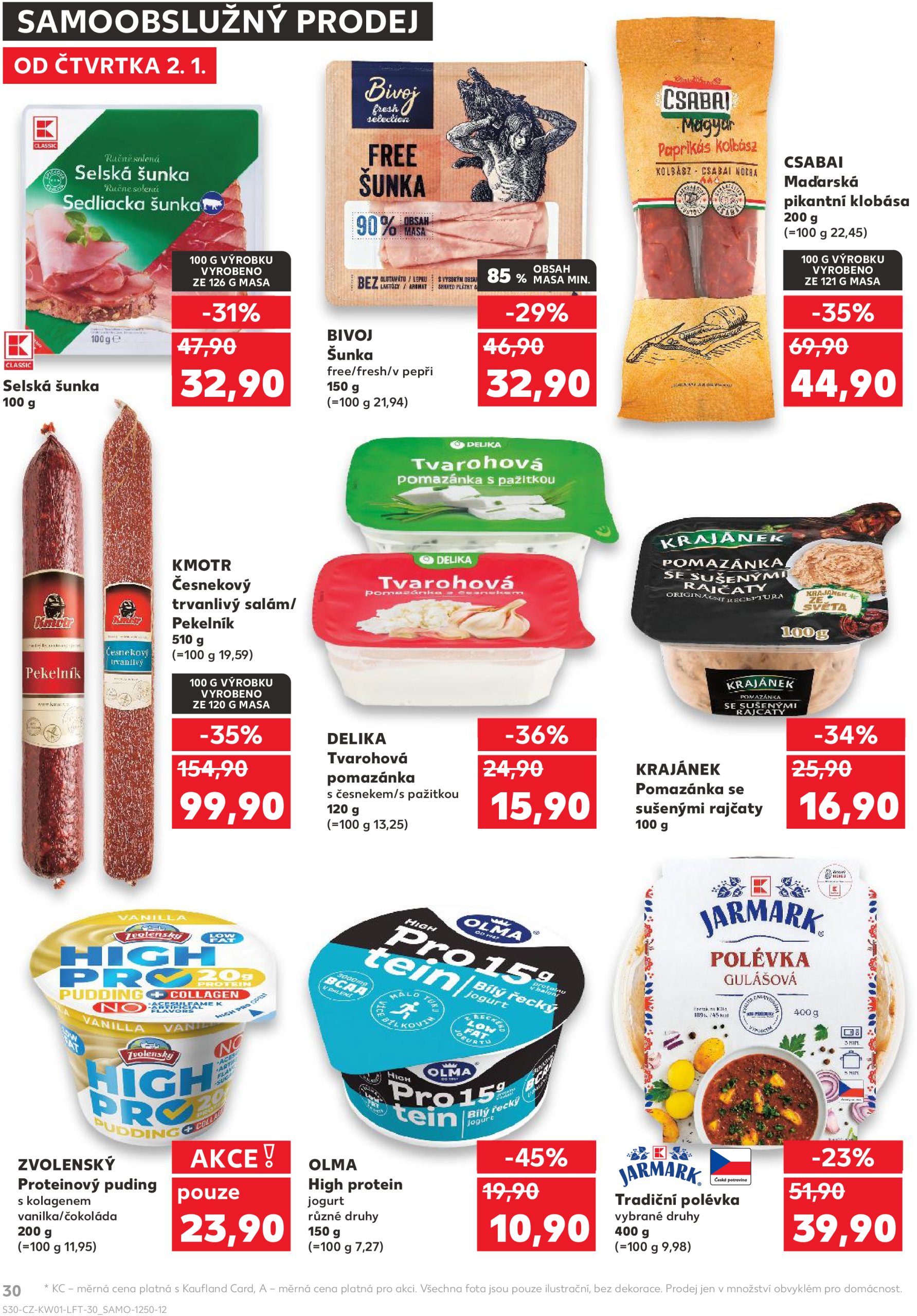 kaufland - Leták Kaufland od 02.01. do 07.01. - page: 30