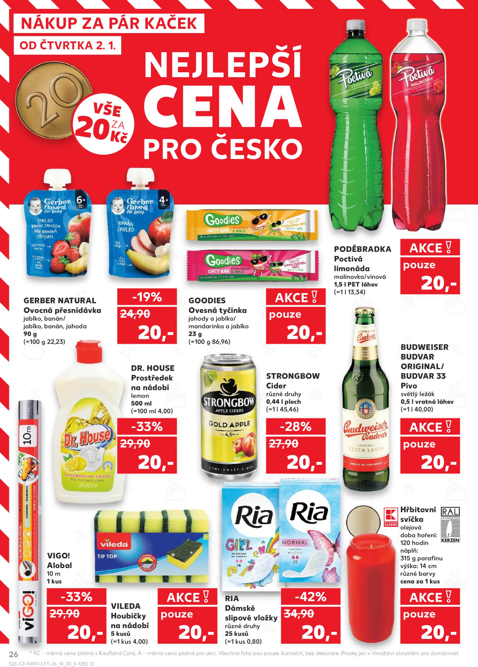 kaufland - Leták Kaufland od 02.01. do 07.01. - page: 26