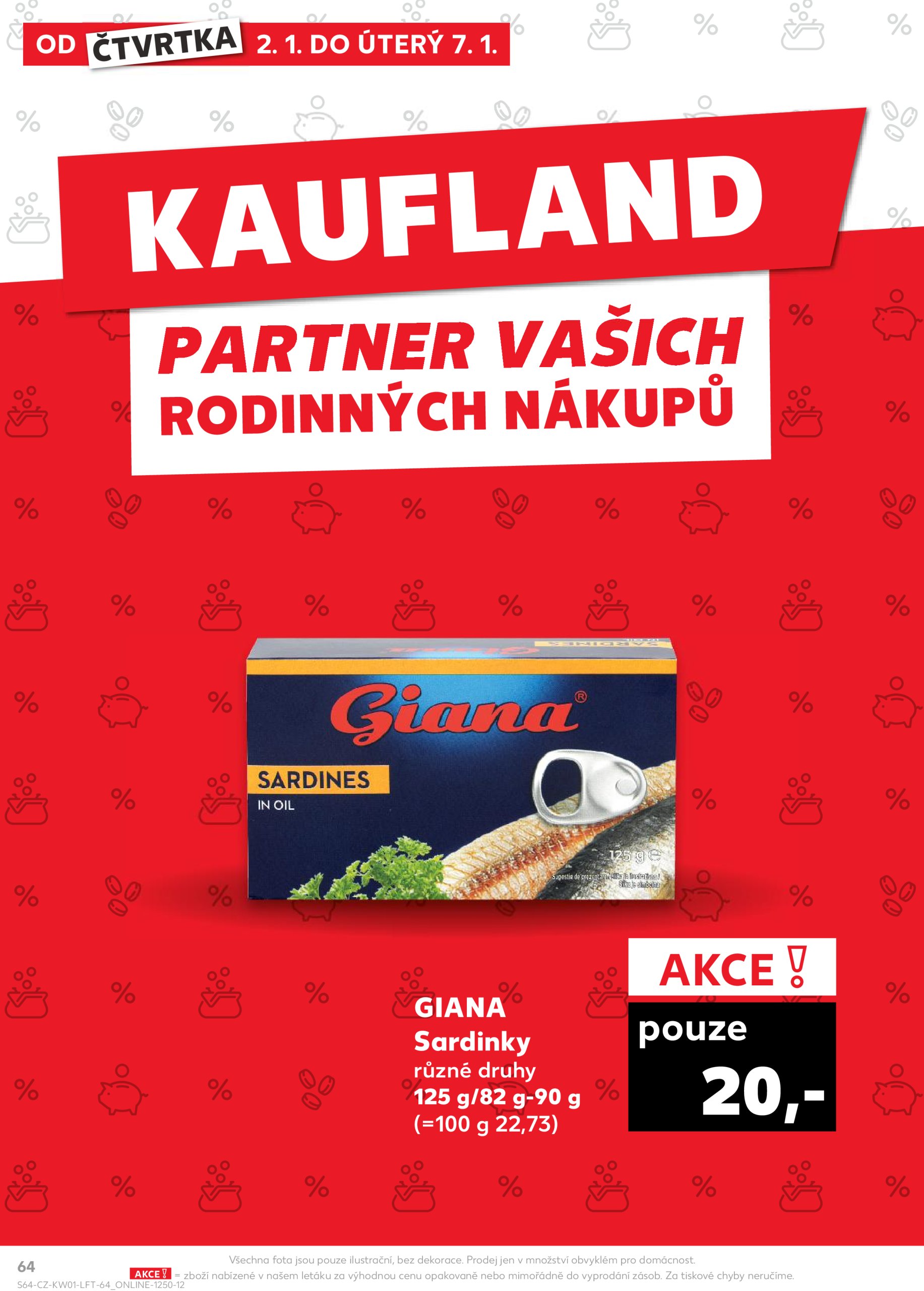 kaufland - Leták Kaufland od 02.01. do 07.01. - page: 64