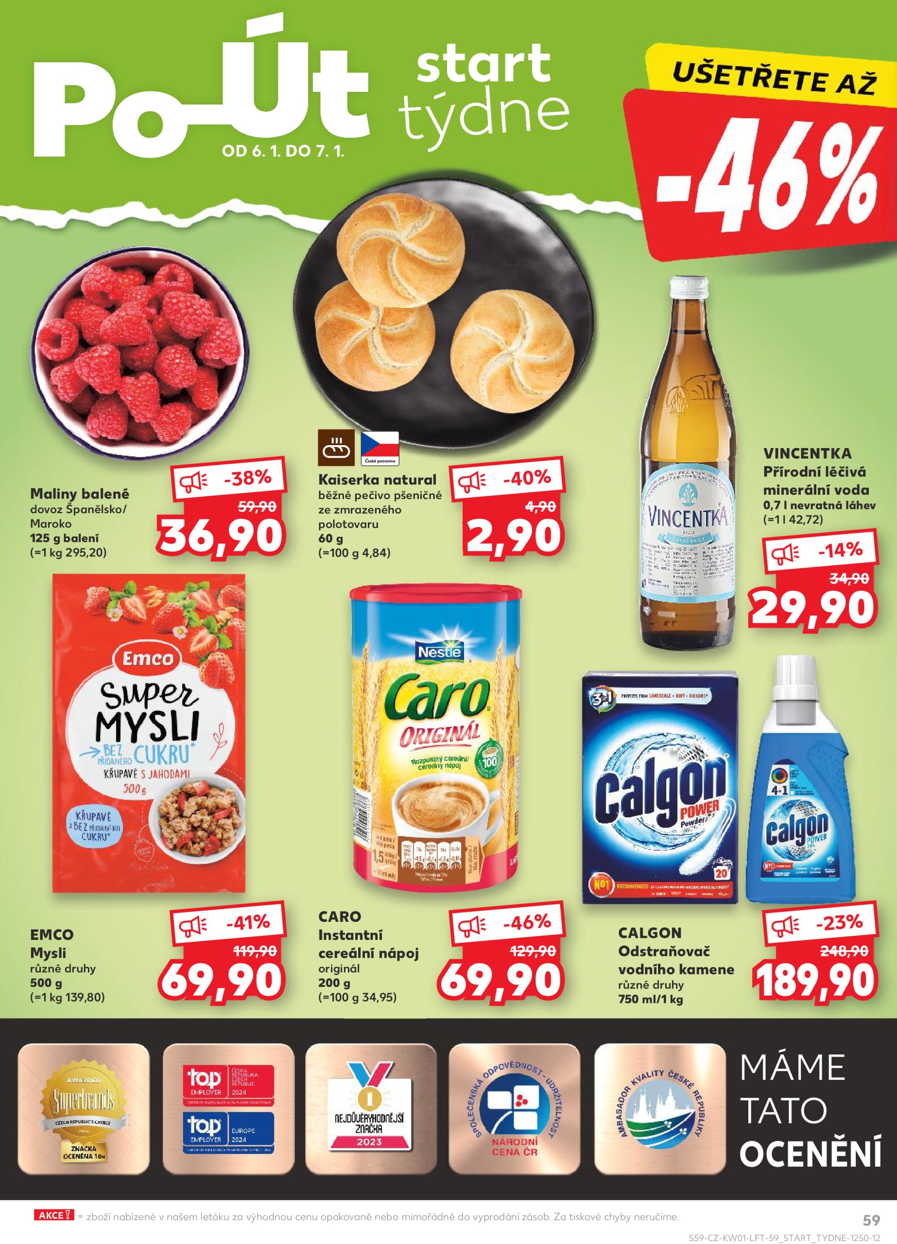 kaufland - Leták Kaufland od 02.01. do 07.01. - page: 59