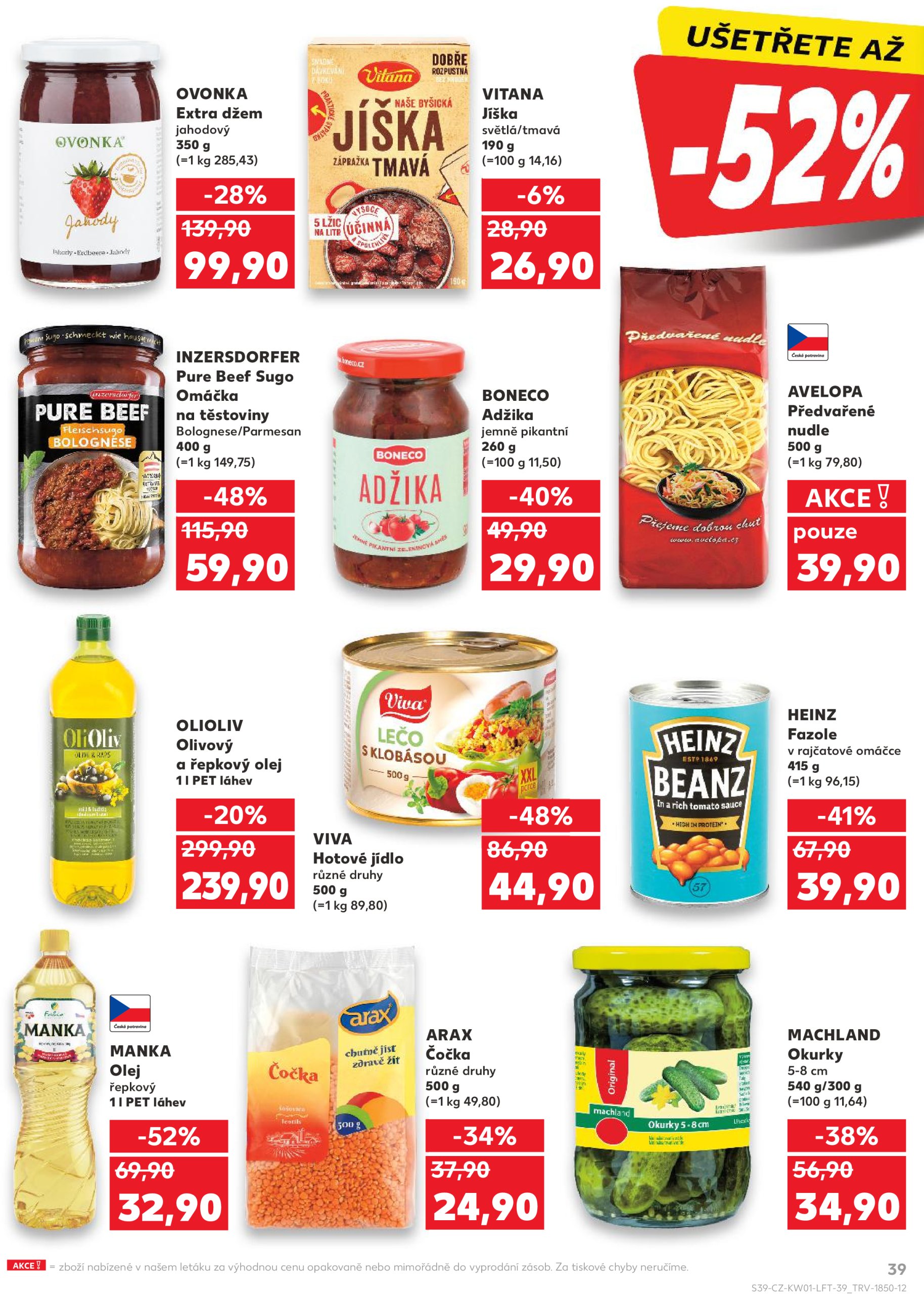 kaufland - Leták Kaufland od 02.01. do 07.01. - page: 39