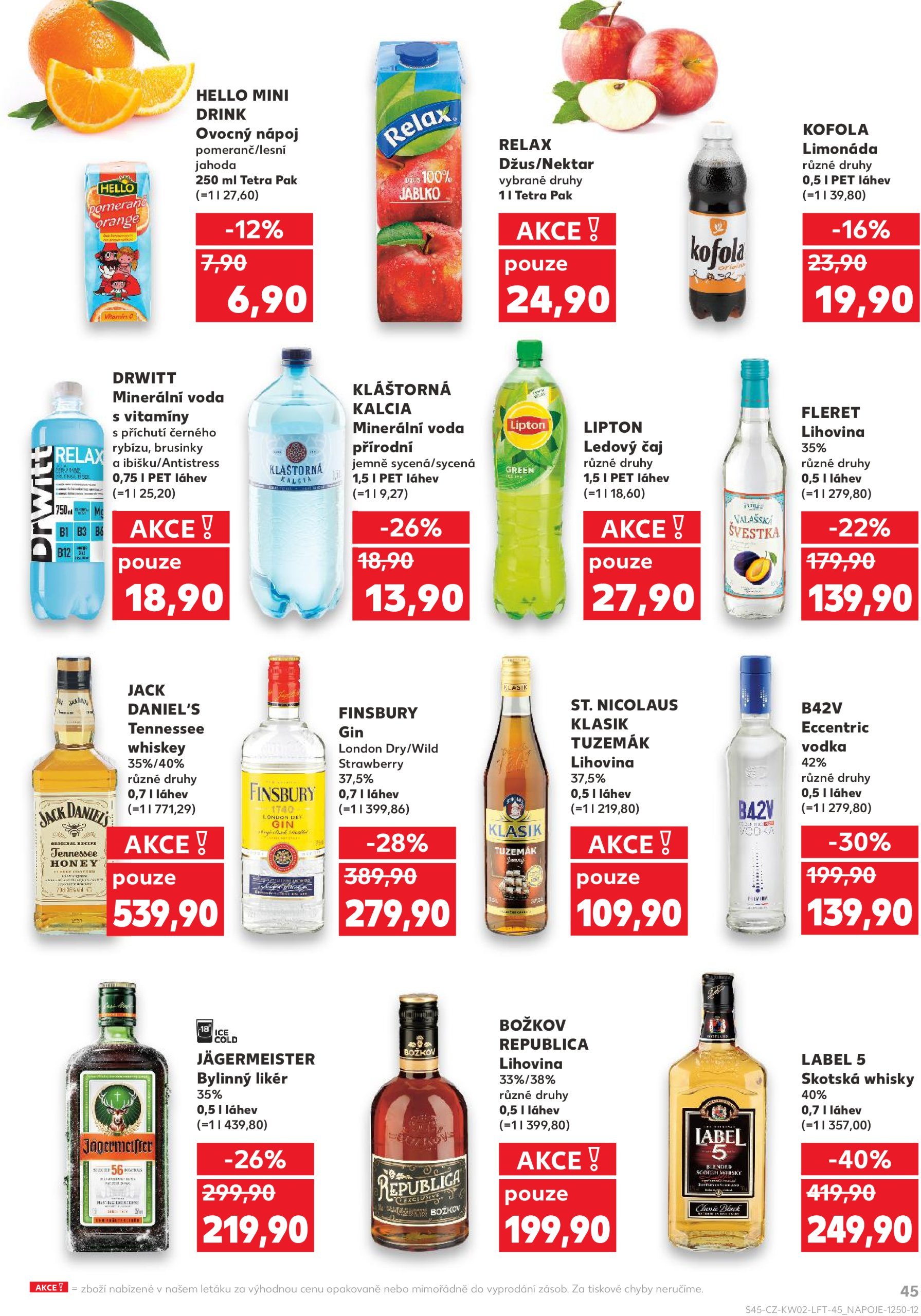 kaufland - Leták Kaufland od 08.01. do 14.01. - page: 45