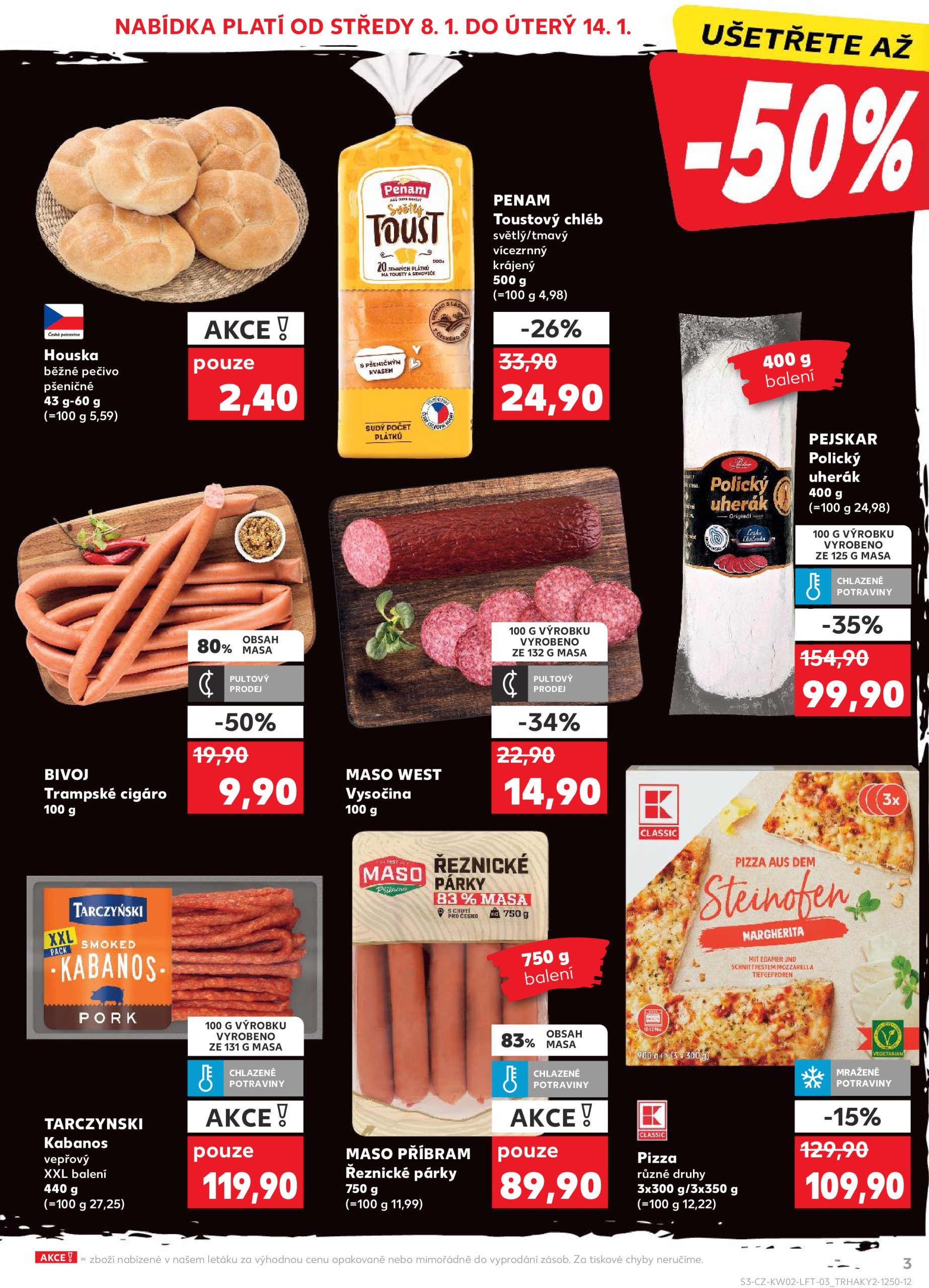 kaufland - Leták Kaufland od 08.01. do 14.01. - page: 3