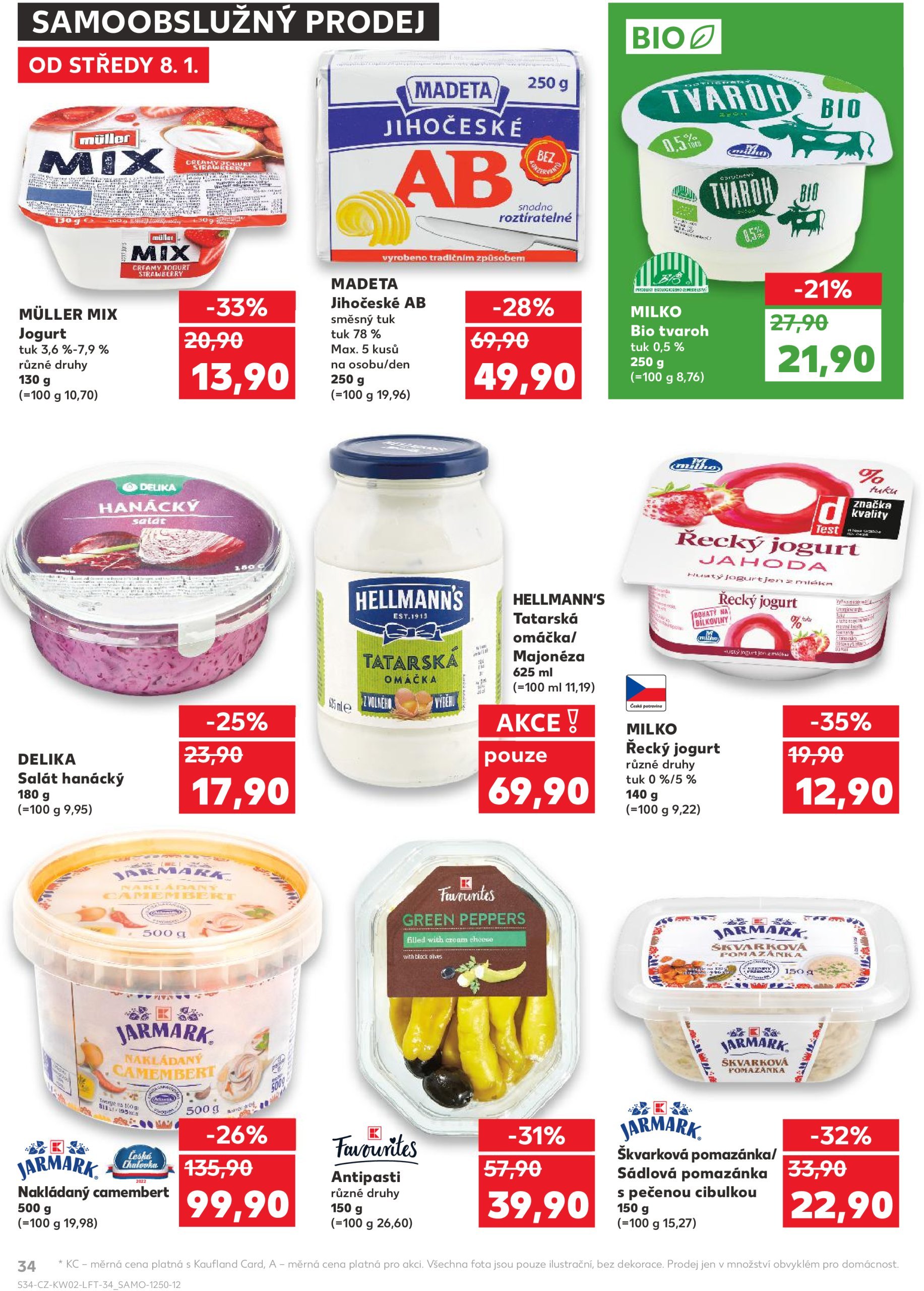 kaufland - Leták Kaufland od 08.01. do 14.01. - page: 34