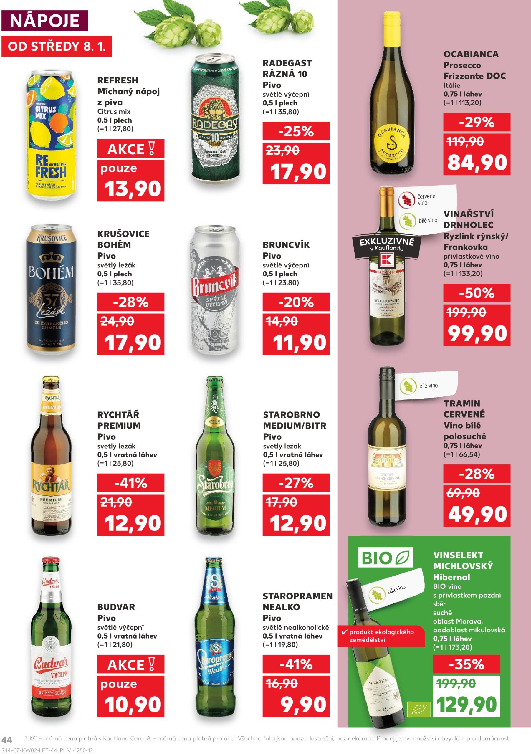 kaufland - Leták Kaufland od 08.01. do 14.01. - page: 44