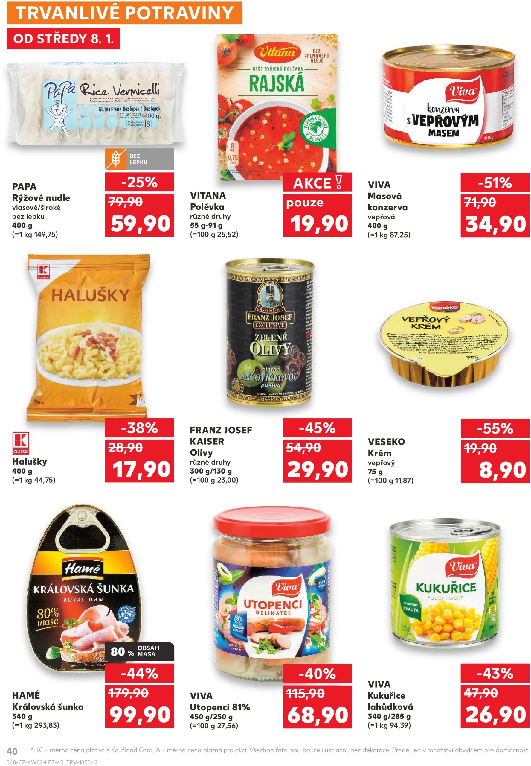 kaufland - Leták Kaufland od 08.01. do 14.01. - page: 40