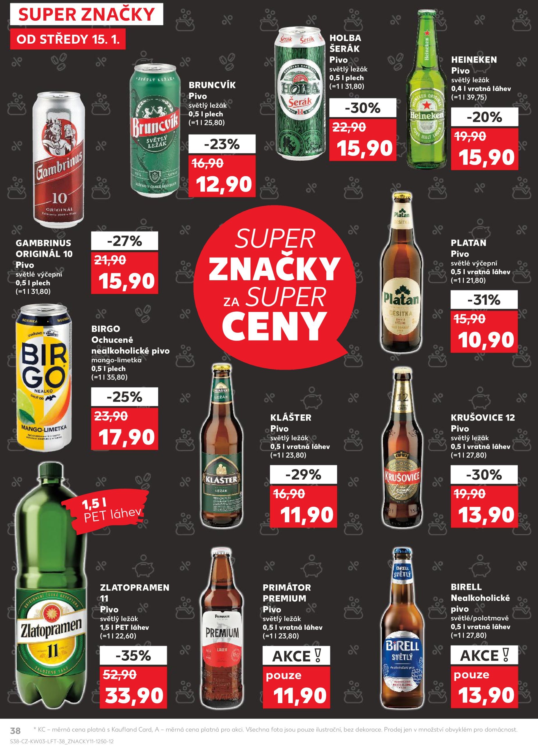 kaufland - Leták Kaufland od 15.01. do 21.01. - page: 38