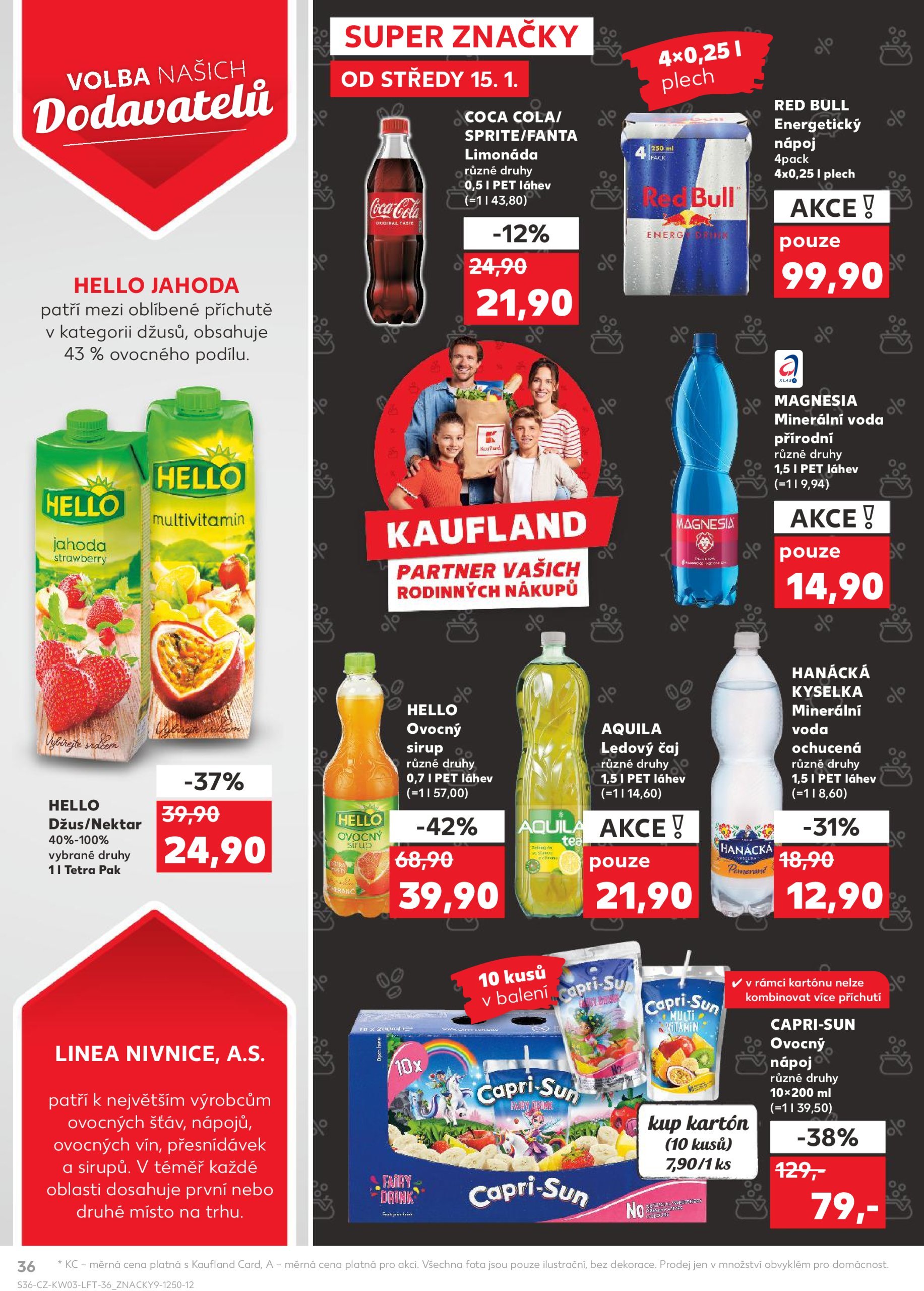 kaufland - Leták Kaufland od 15.01. do 21.01. - page: 36