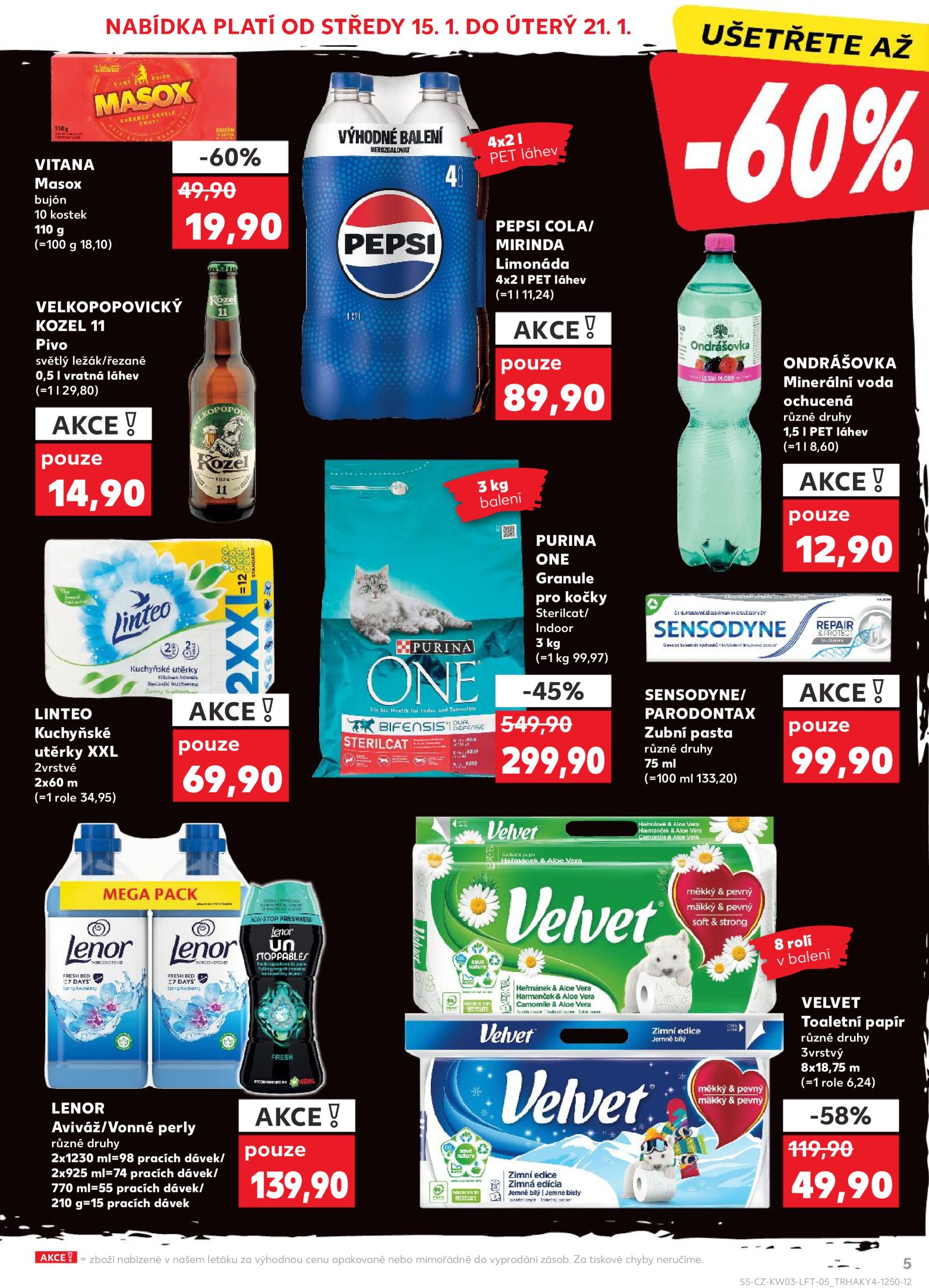 kaufland - Leták Kaufland od 15.01. do 21.01. - page: 5