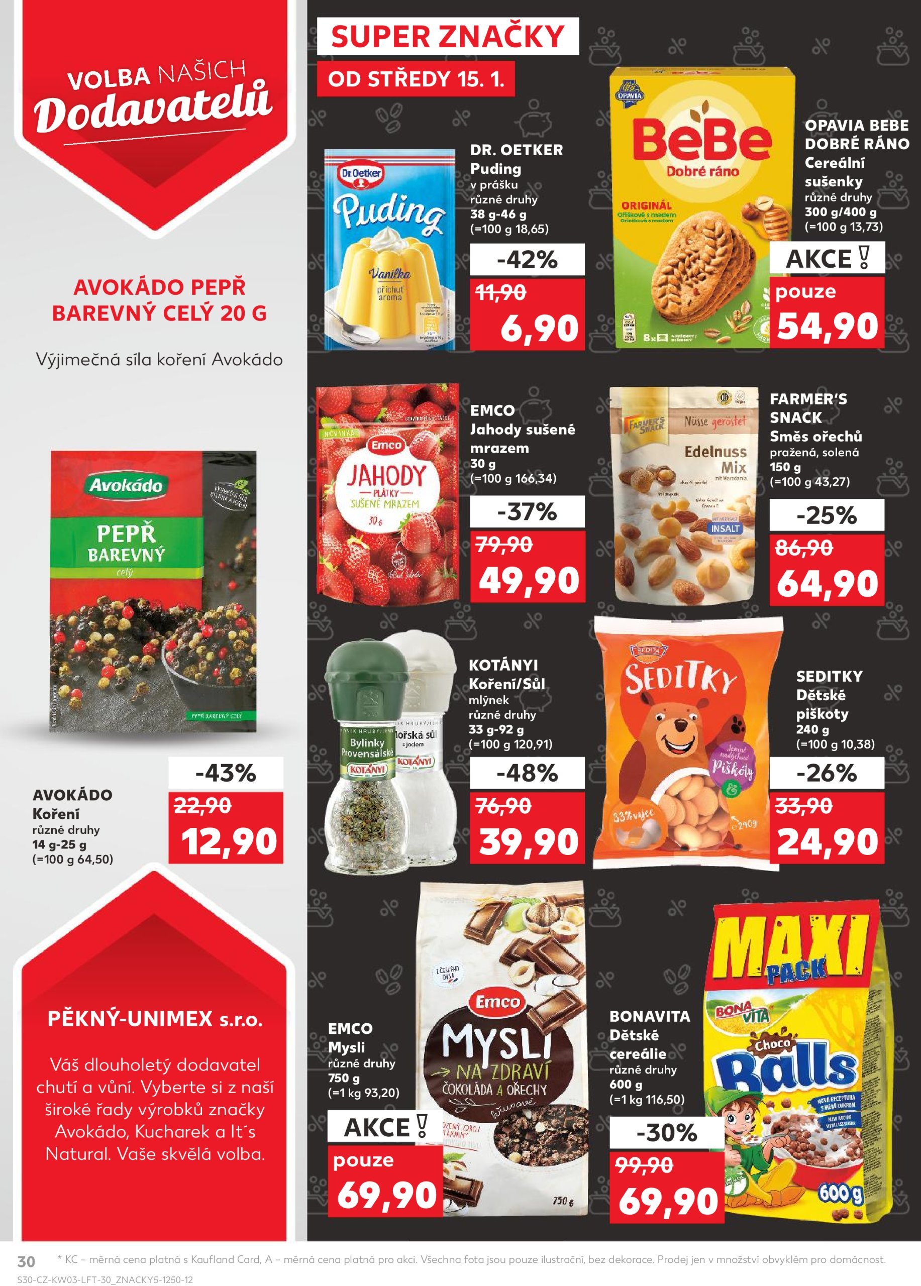 kaufland - Leták Kaufland od 15.01. do 21.01. - page: 30