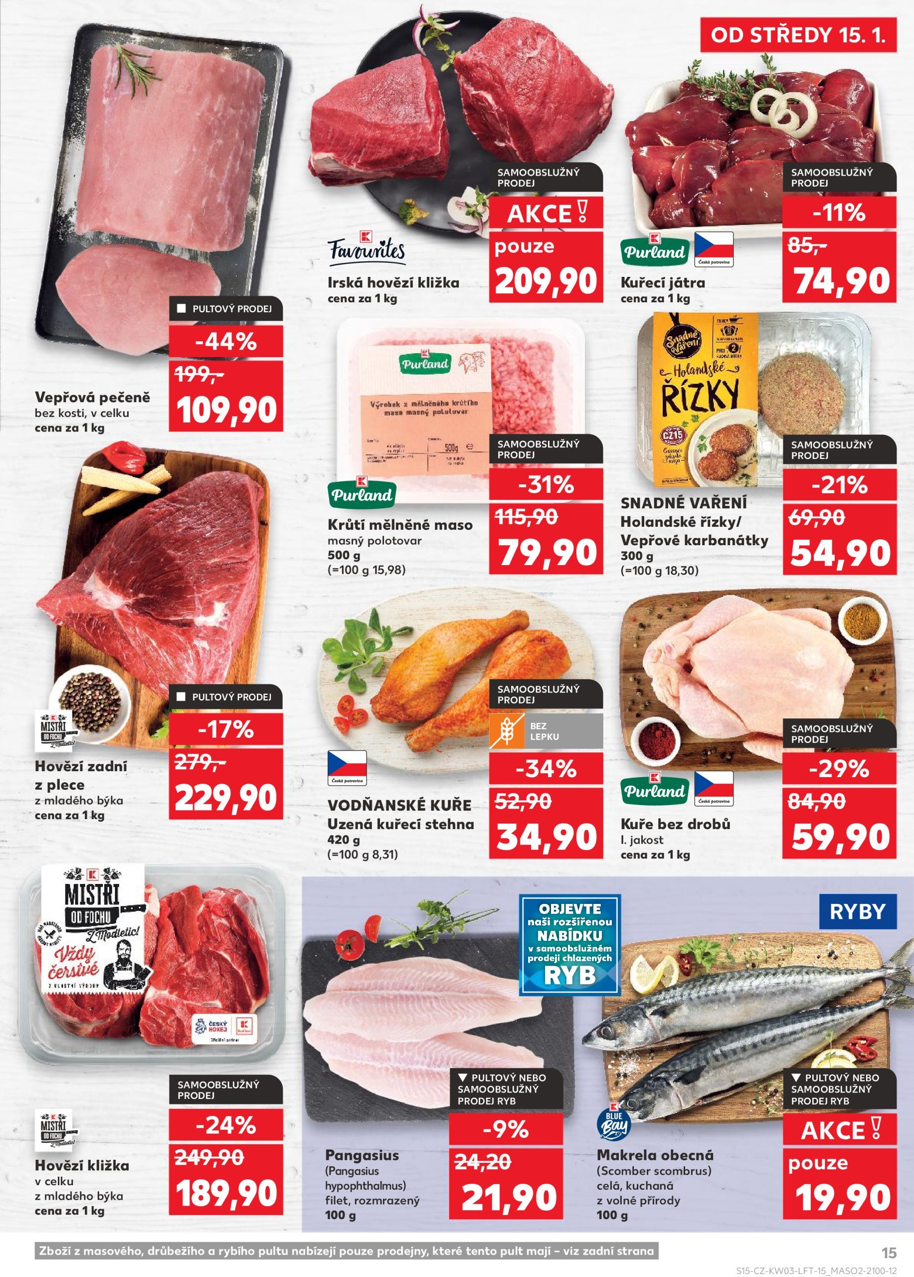 kaufland - Leták Kaufland od 15.01. do 21.01. - page: 15