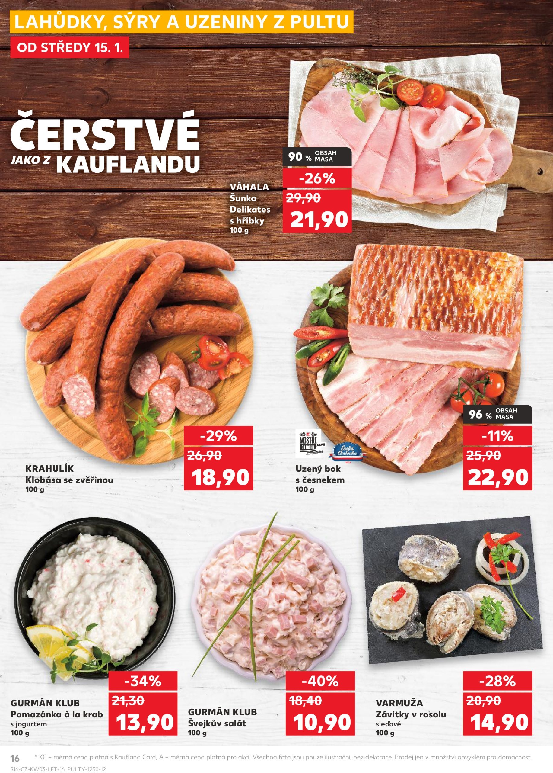 kaufland - Leták Kaufland od 15.01. do 21.01. - page: 16