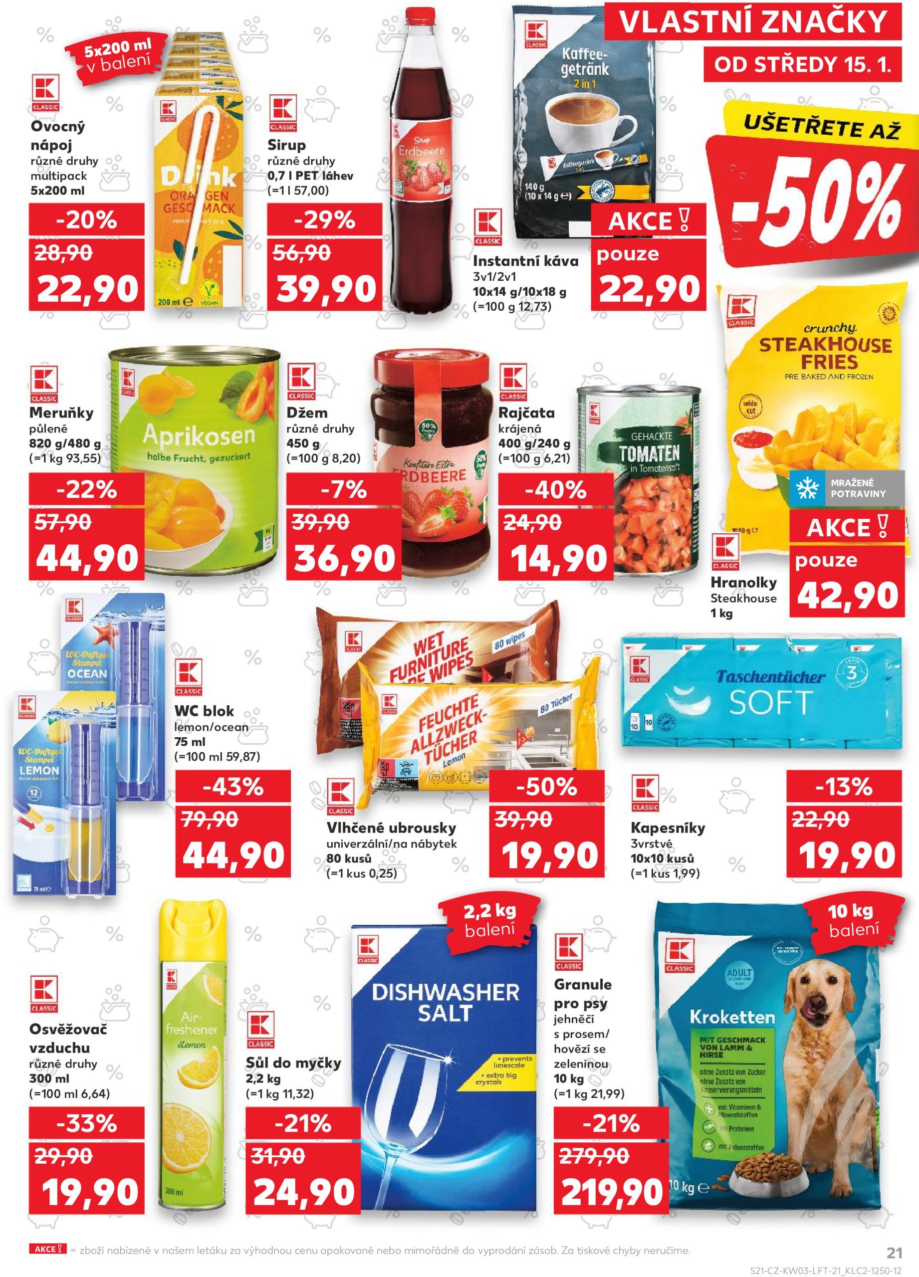 kaufland - Leták Kaufland od 15.01. do 21.01. - page: 21