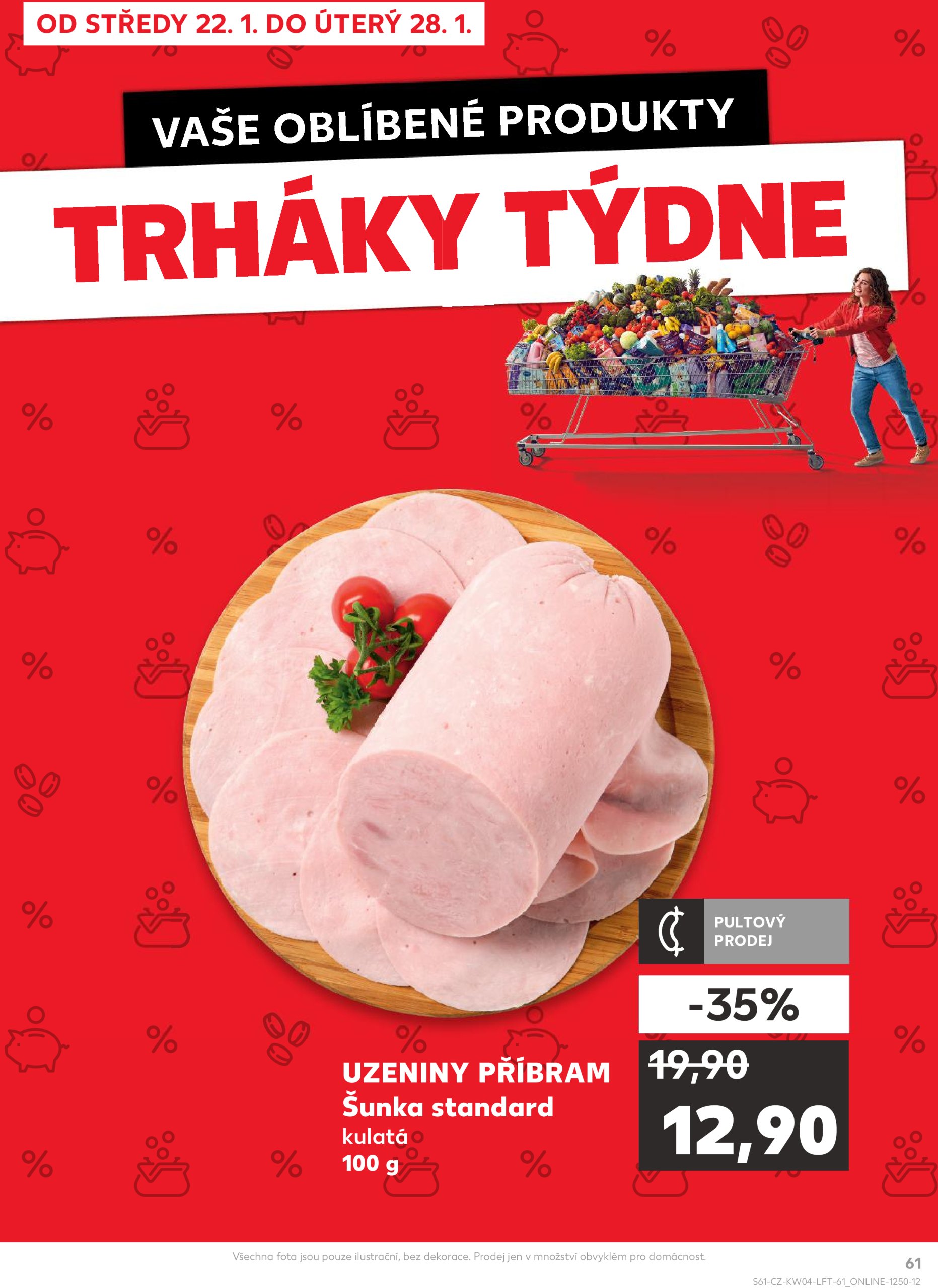 kaufland - Leták Kaufland od 22.01. do 28.01. - page: 61