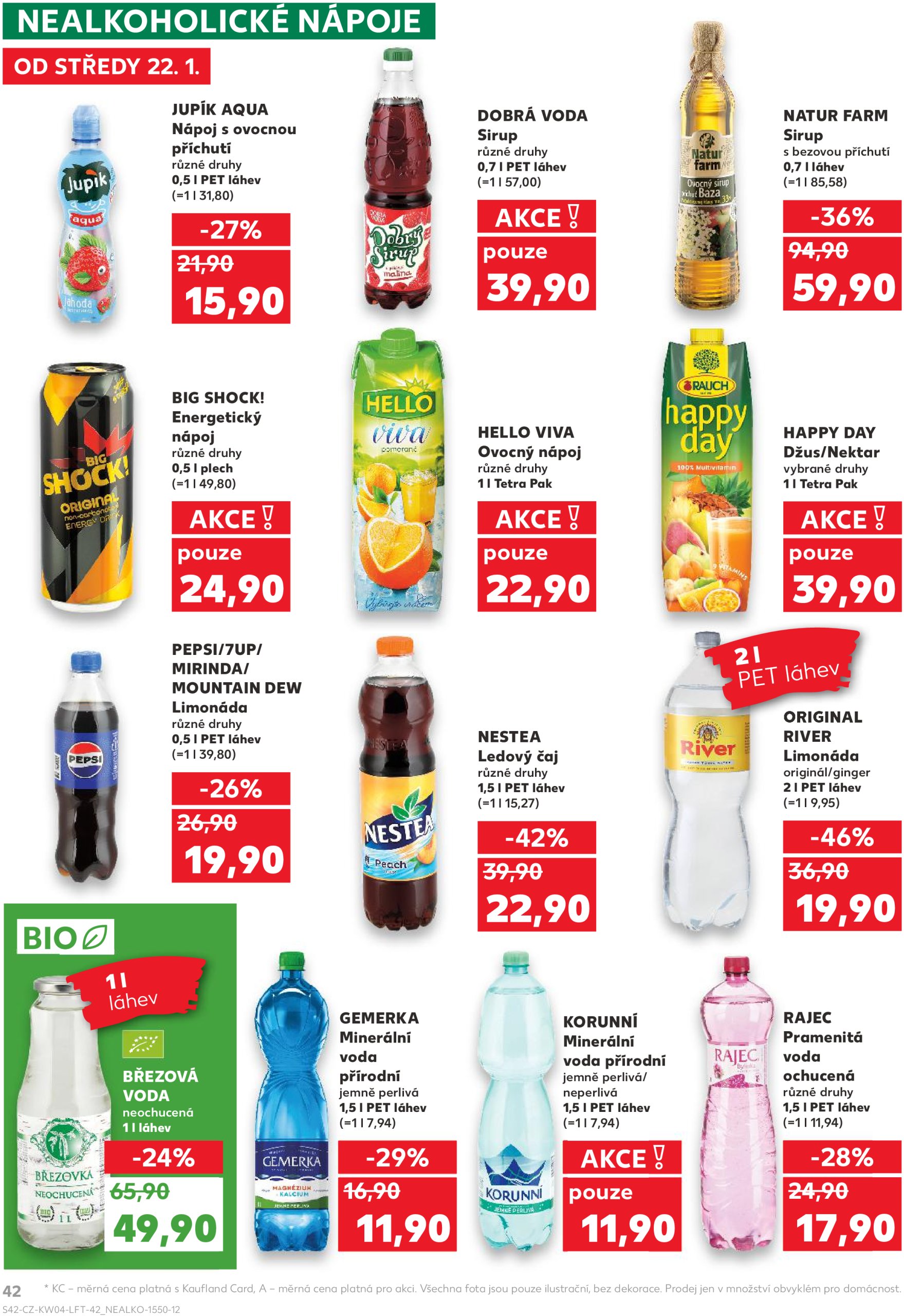 kaufland - Leták Kaufland od 22.01. do 28.01. - page: 42