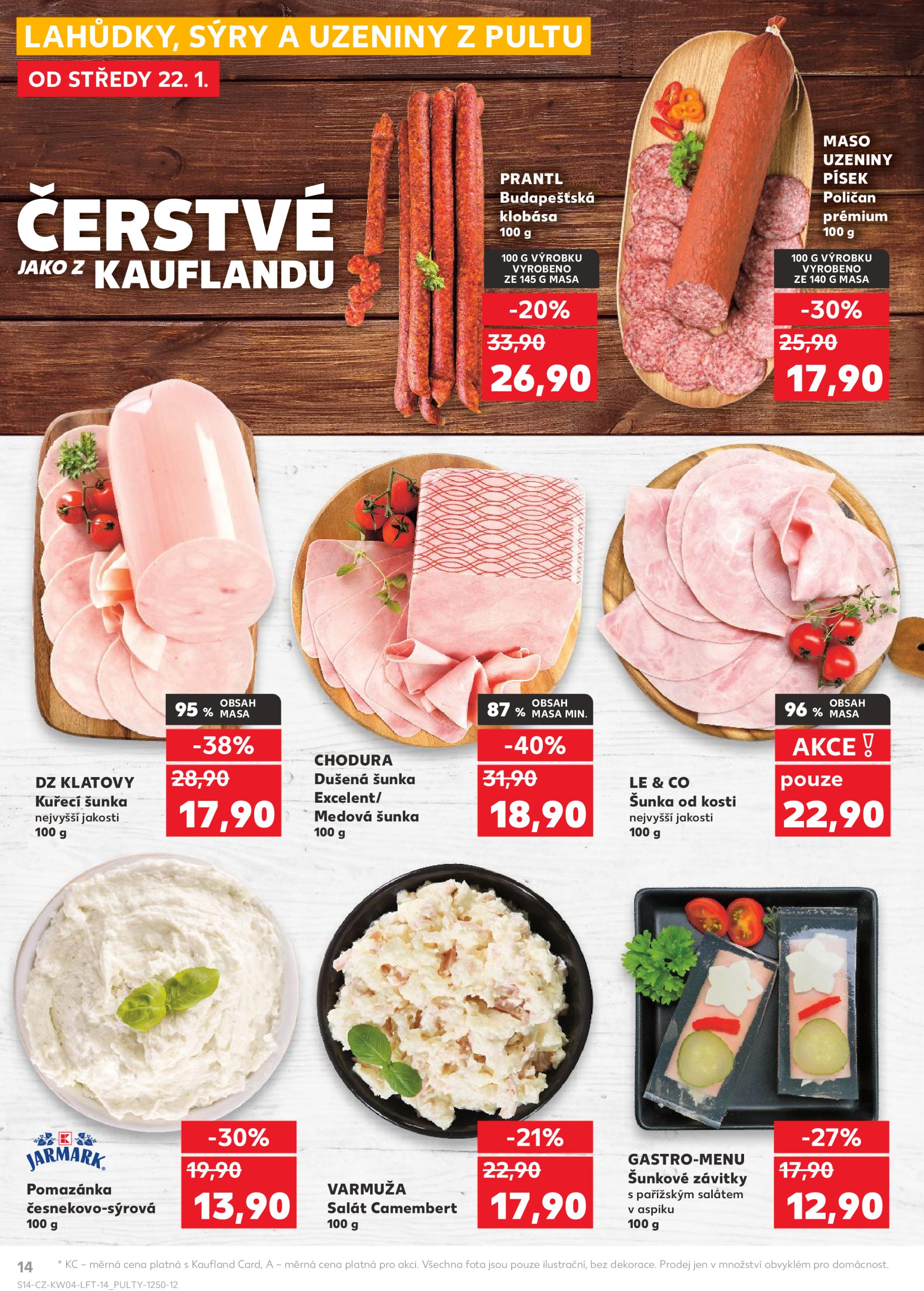 kaufland - Leták Kaufland od 22.01. do 28.01. - page: 14