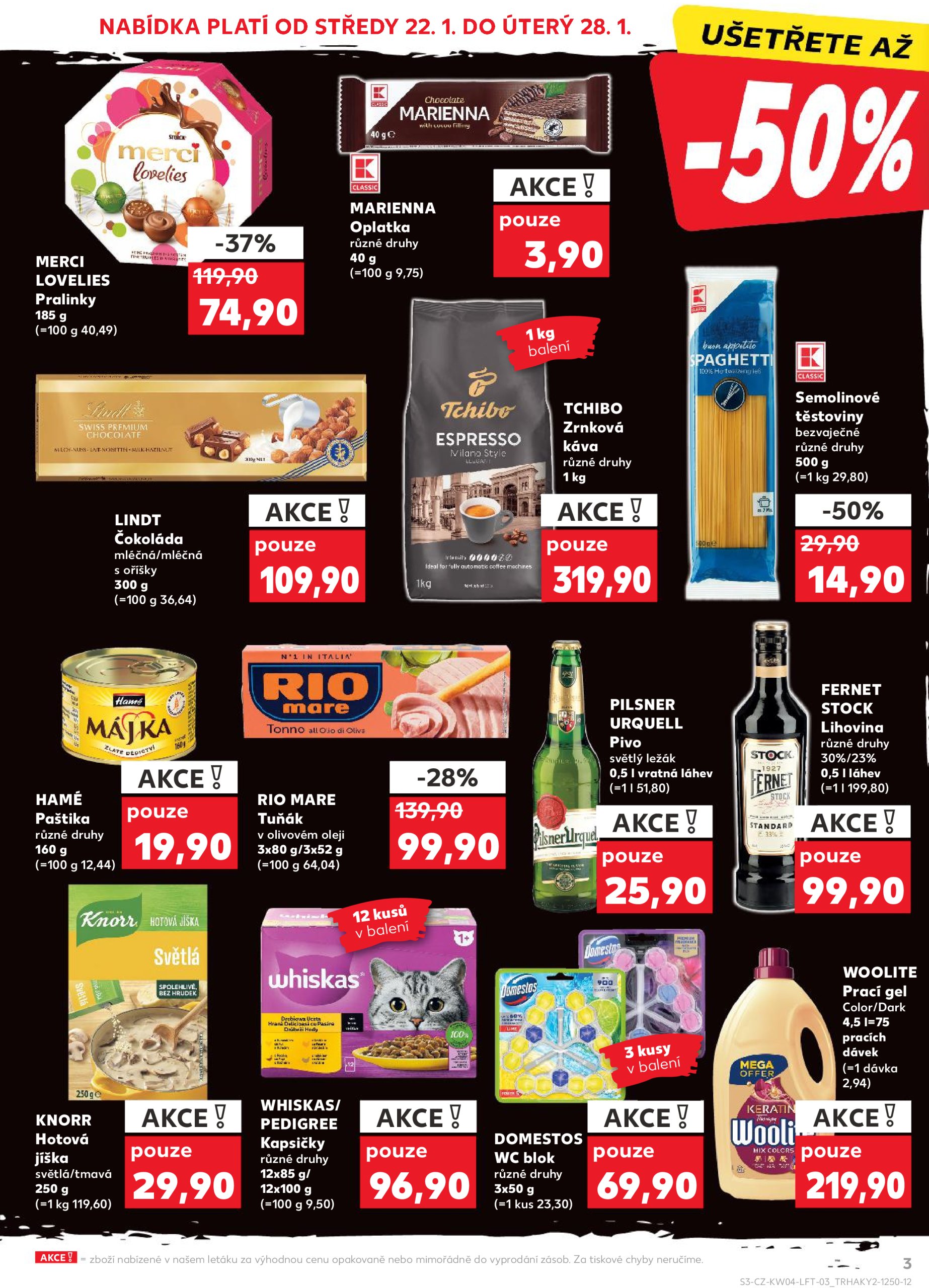 kaufland - Leták Kaufland od 22.01. do 28.01. - page: 3