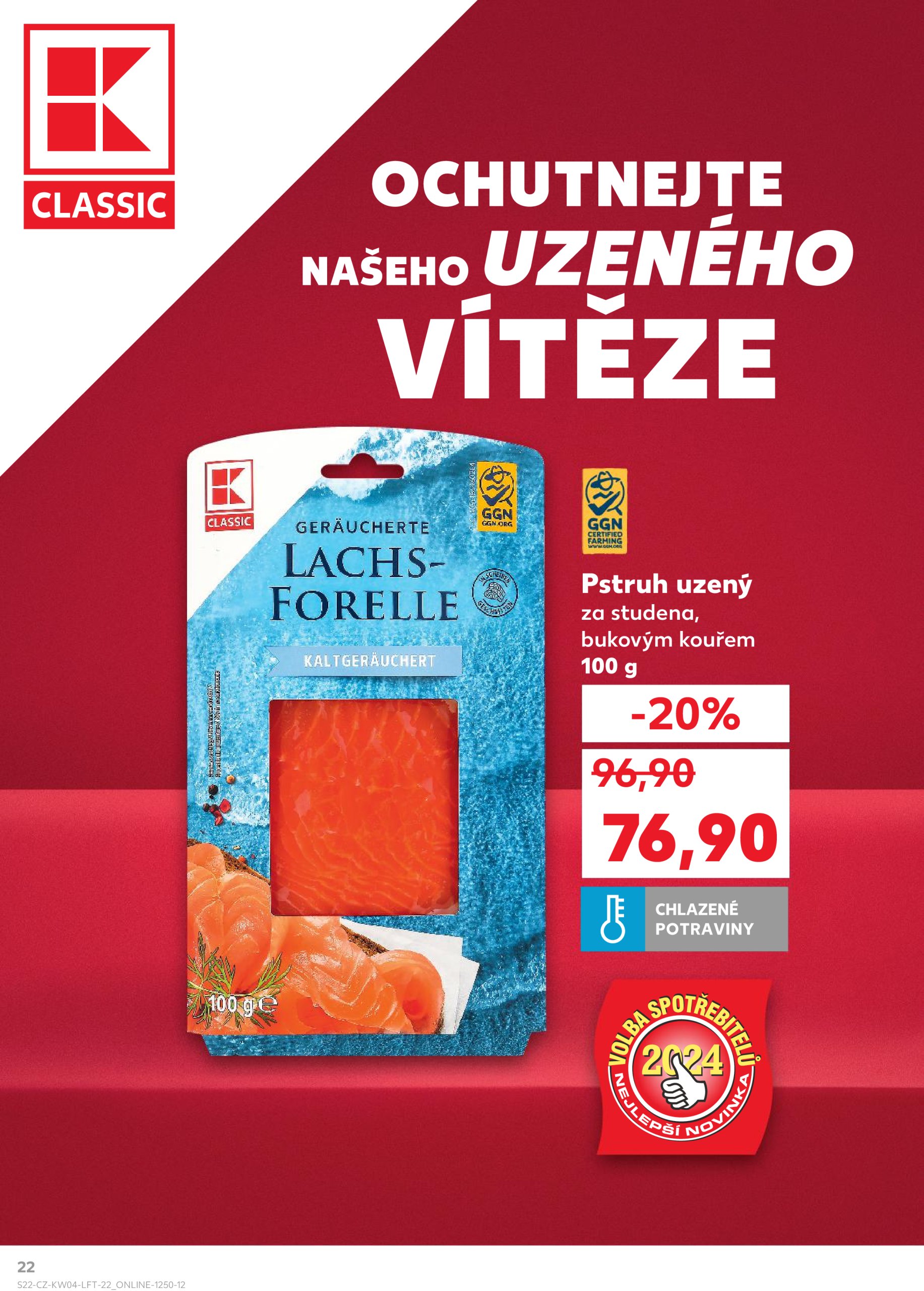 kaufland - Leták Kaufland od 22.01. do 28.01. - page: 22