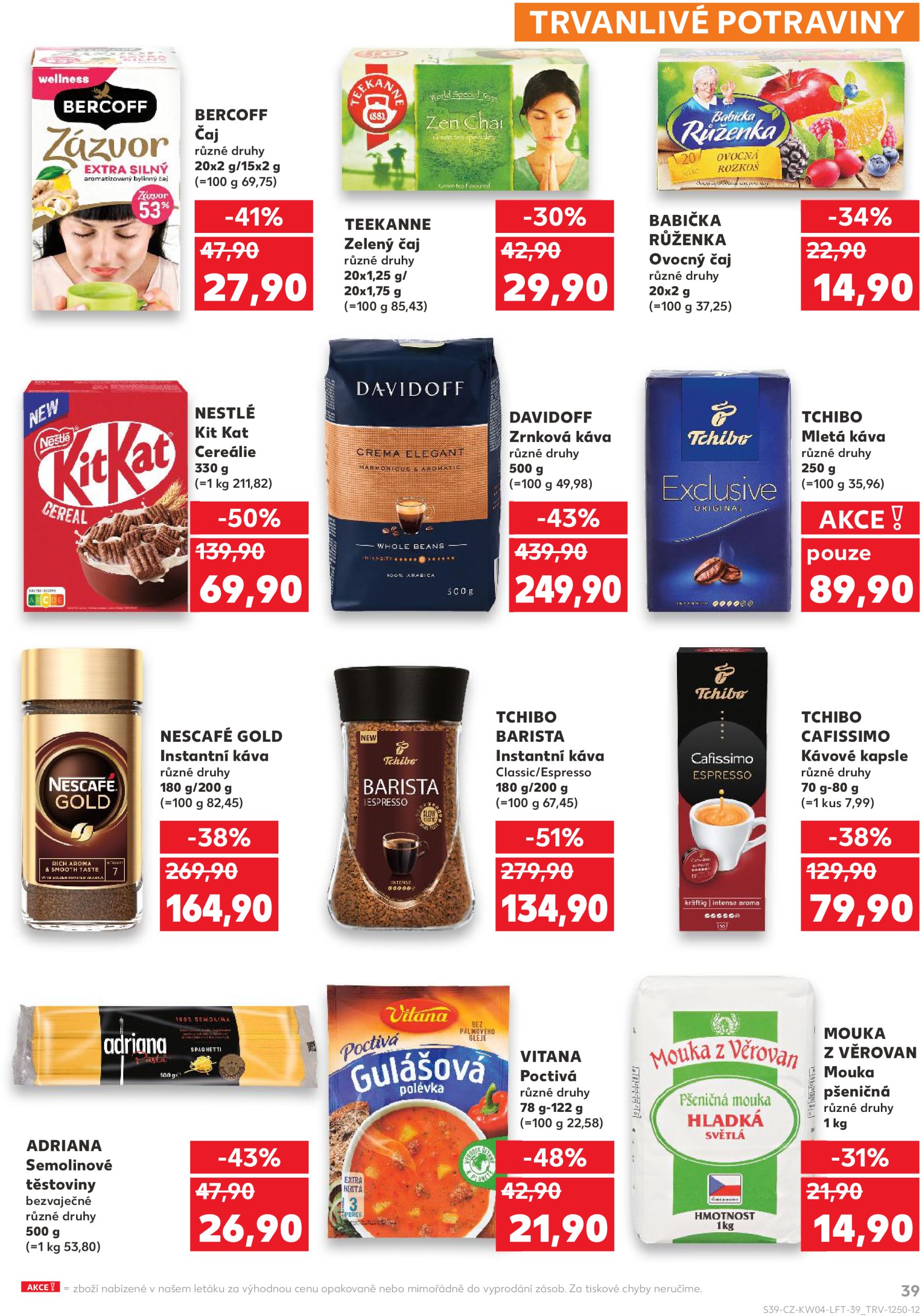 kaufland - Leták Kaufland od 22.01. do 28.01. - page: 39