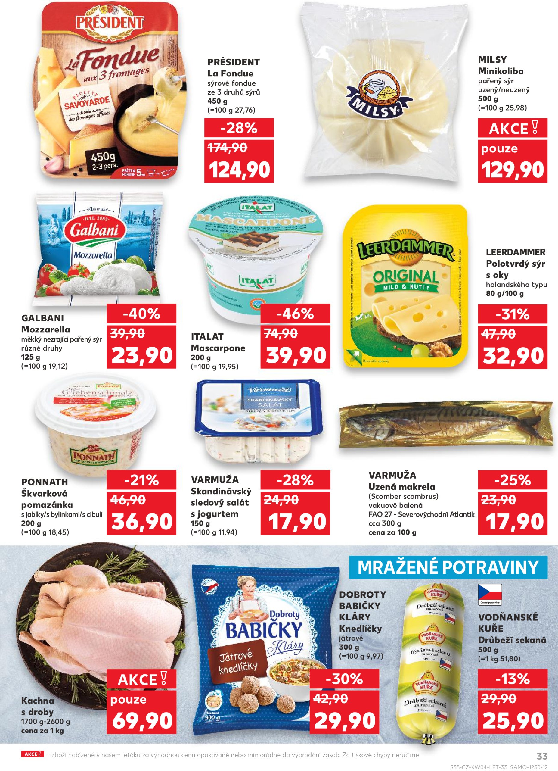 kaufland - Leták Kaufland od 22.01. do 28.01. - page: 33