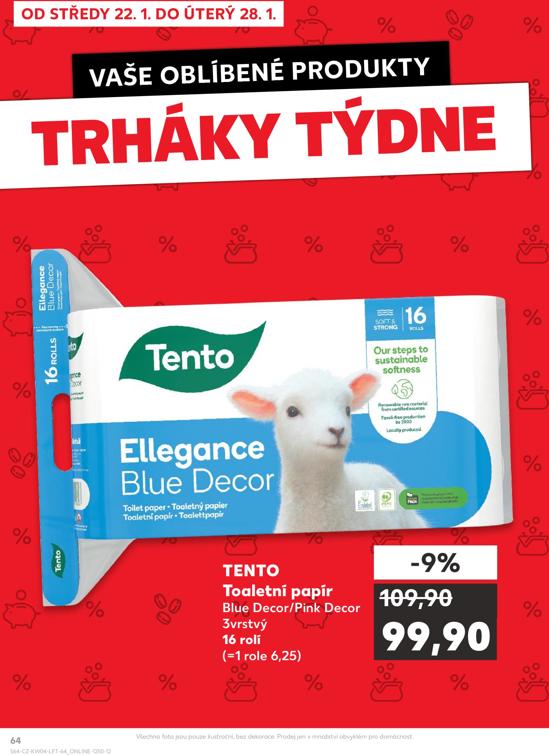 kaufland - Leták Kaufland od 22.01. do 28.01. - page: 64