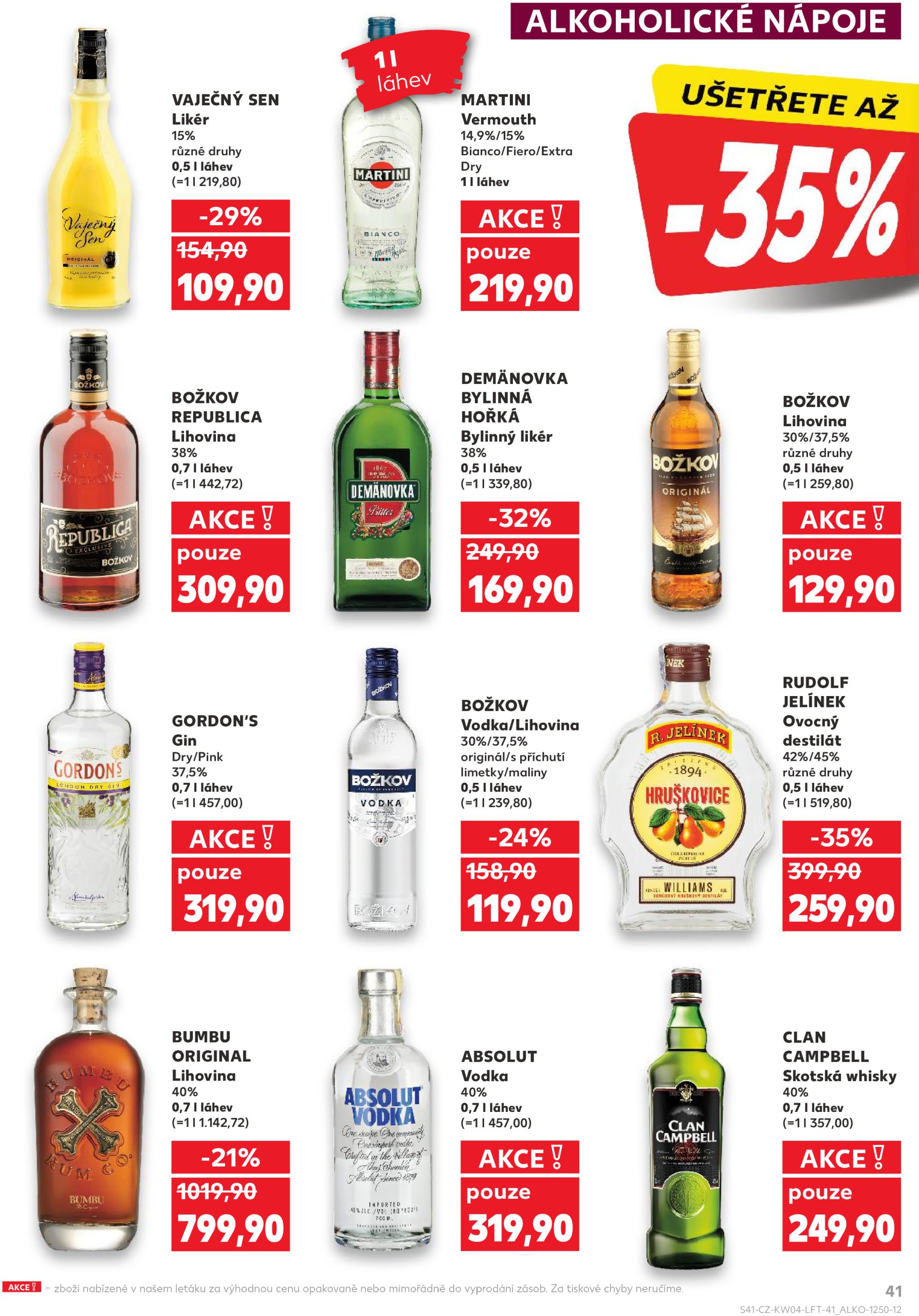 kaufland - Leták Kaufland od 22.01. do 28.01. - page: 41