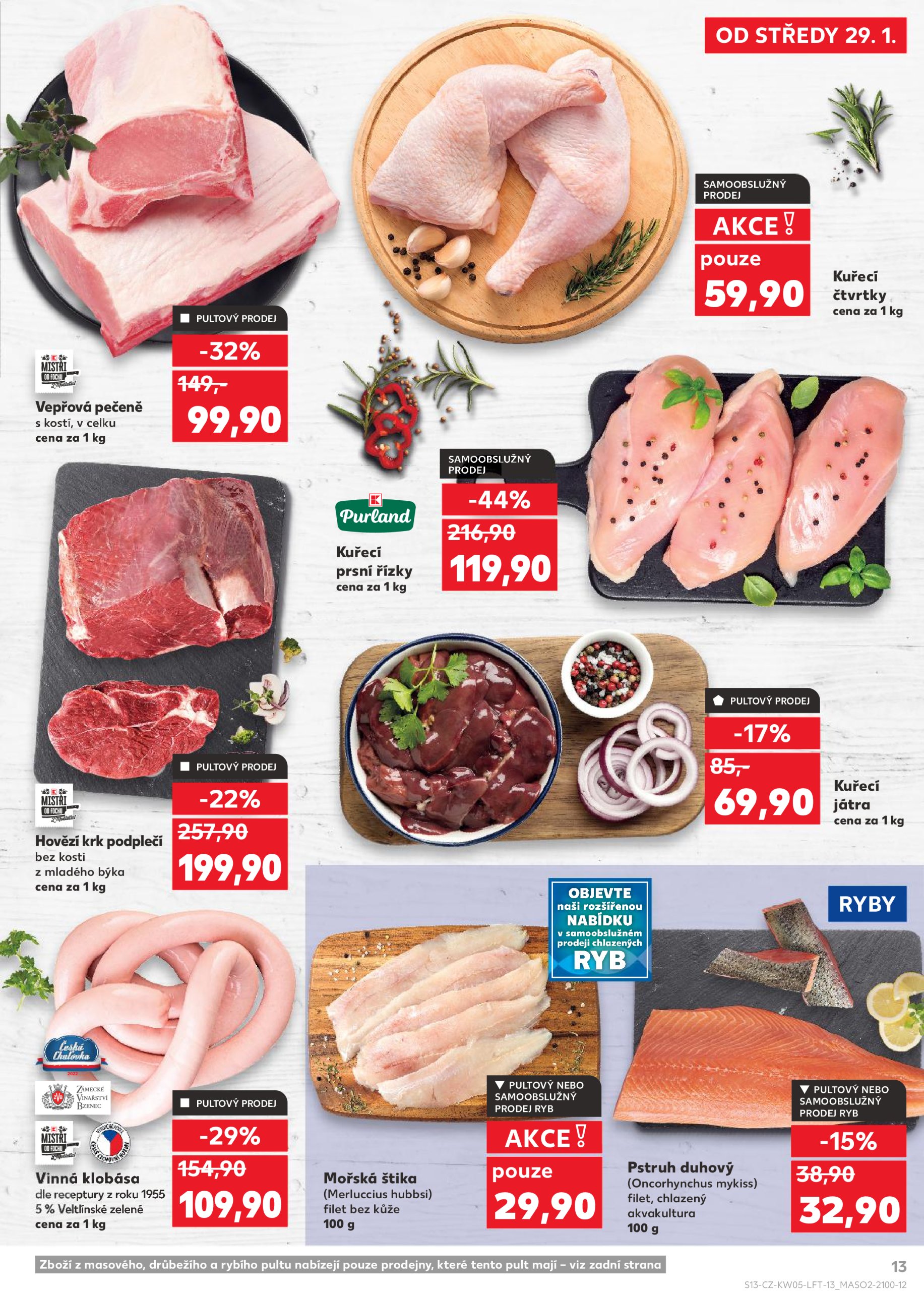 kaufland - Leták Kaufland od 29.01. do 04.02. - page: 13