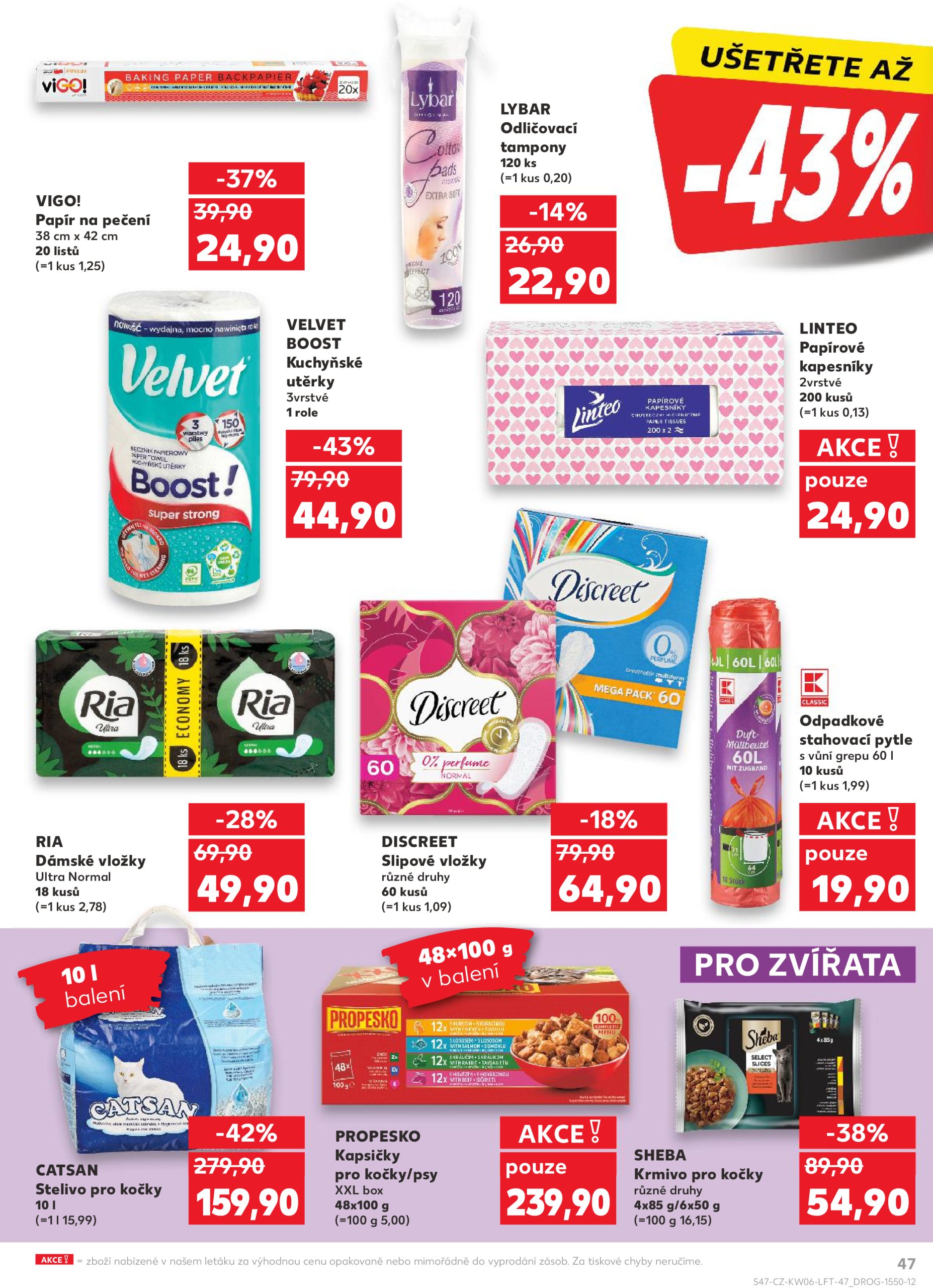 kaufland - Leták Kaufland od 05.02. do 11.02. - page: 47