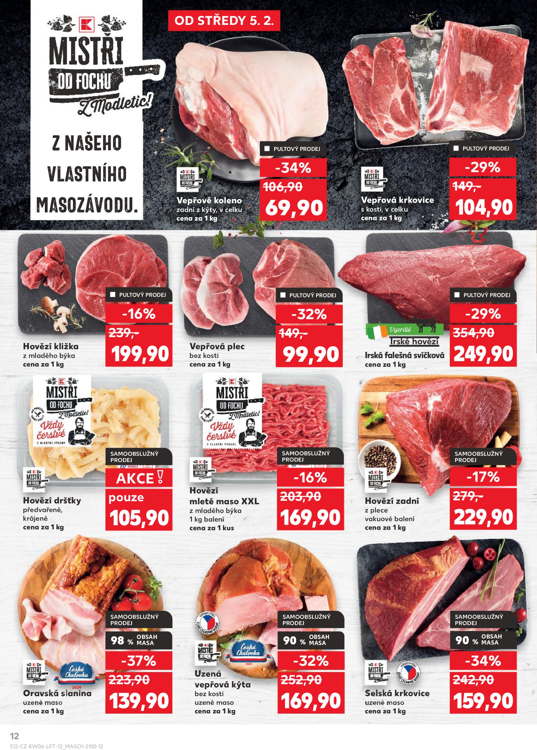 kaufland - Leták Kaufland od 05.02. do 11.02. - page: 12