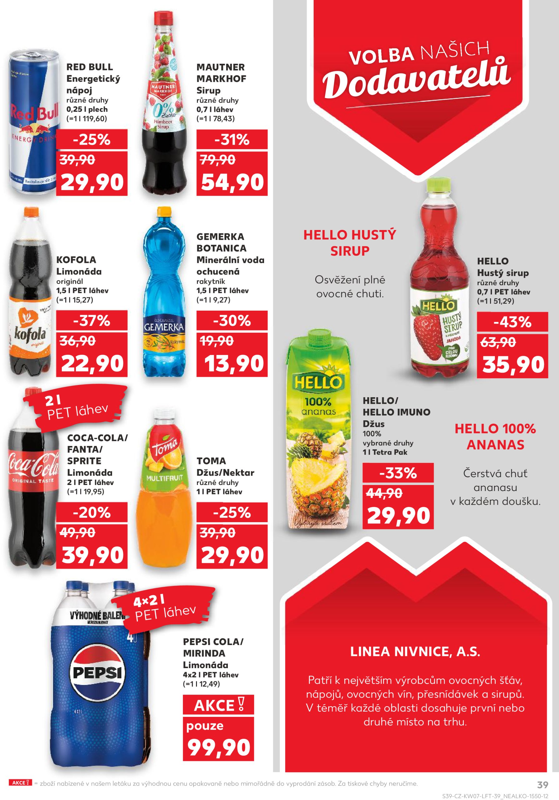 kaufland - Leták Kaufland od 12.02. do 18.02. - page: 39