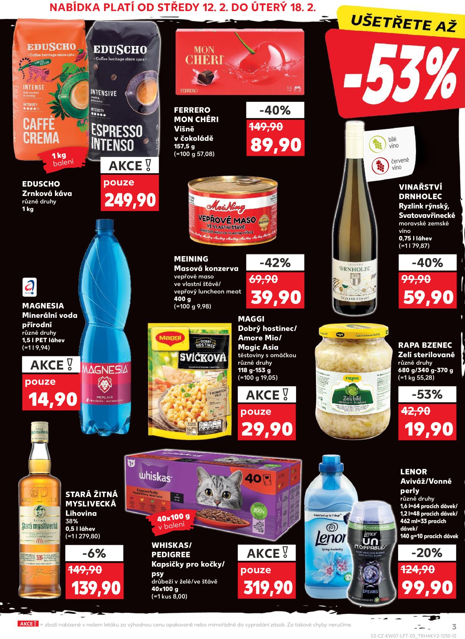 kaufland - Leták Kaufland od 12.02. do 18.02. - page: 3