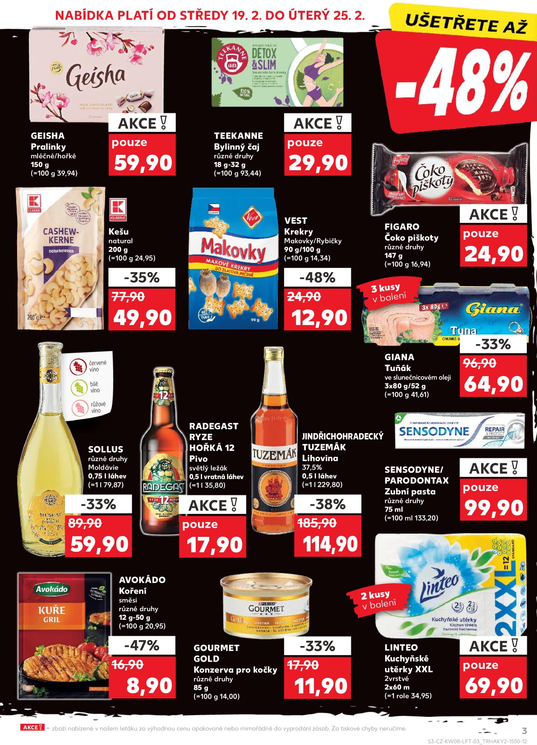 kaufland - Leták Kaufland od 19.02. do 25.02. - page: 3