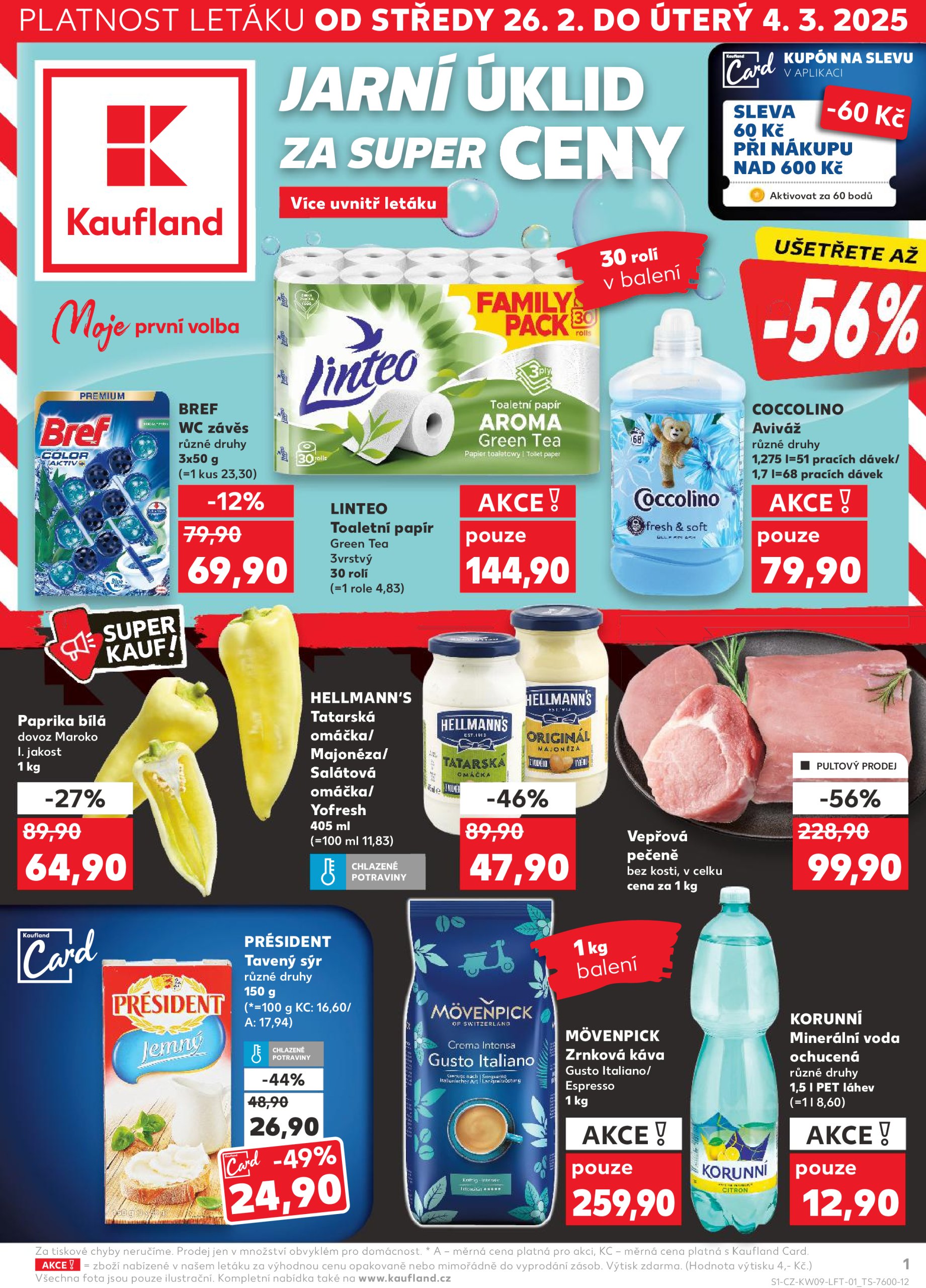 kaufland - Leták Kaufland Karviná od 26.02. do 04.03. - page: 1 kaufland - Leták Kaufland Karviná od 26.02. do 04.03. - page: 1