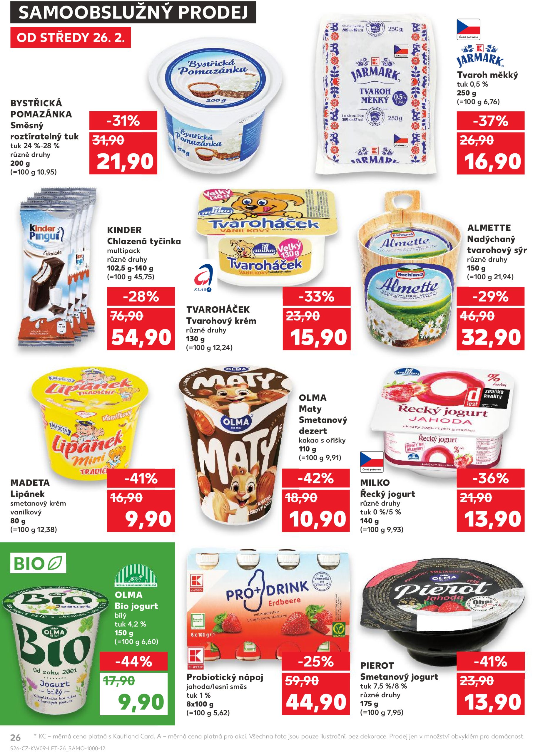 kaufland - Leták Kaufland Karviná od 26.02. do 04.03. - page: 26 kaufland - Leták Kaufland Karviná od 26.02. do 04.03. - page: 26