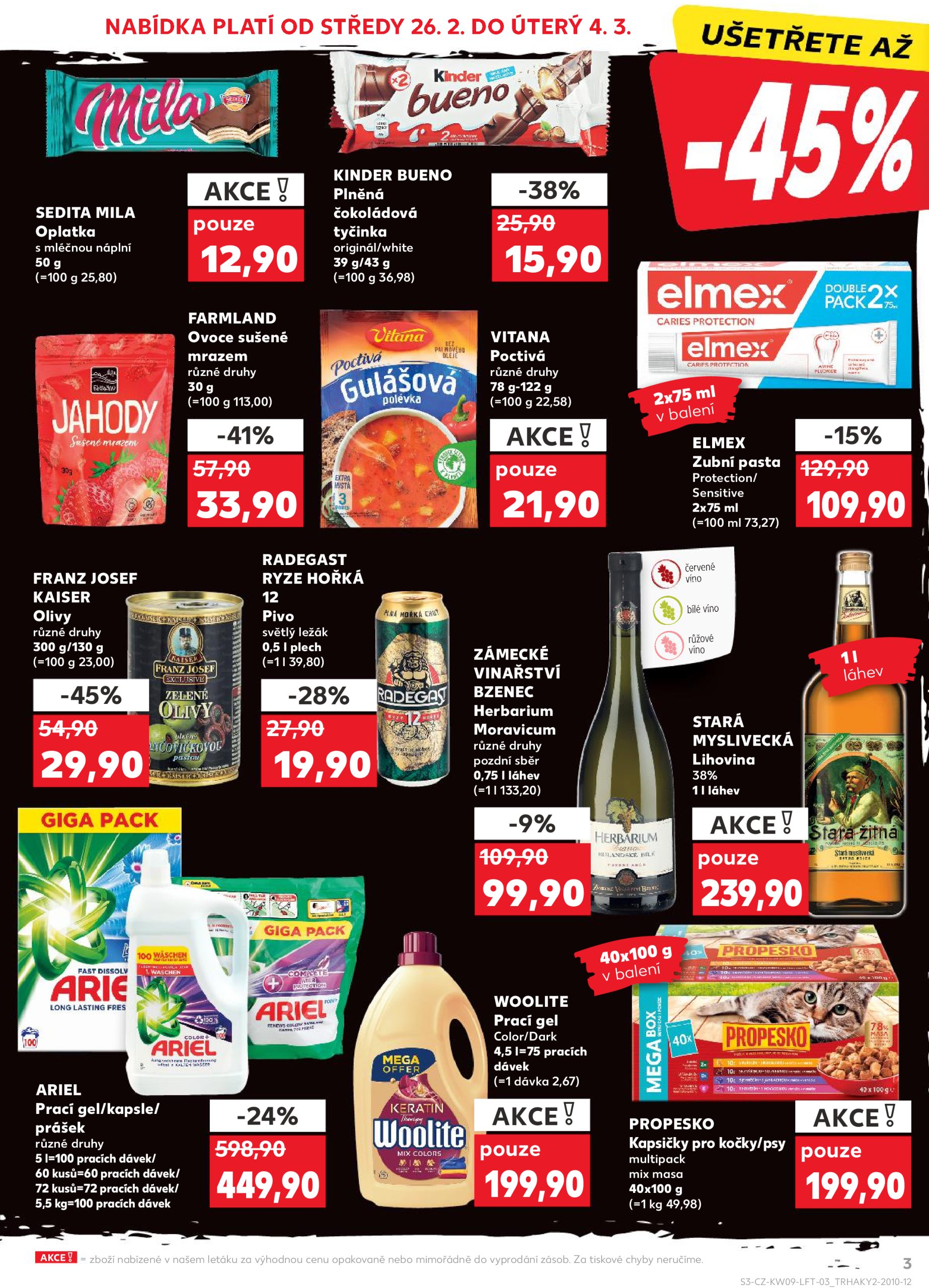 kaufland - Leták Kaufland Karviná od 26.02. do 04.03. - page: 3 kaufland - Leták Kaufland Karviná od 26.02. do 04.03. - page: 3
