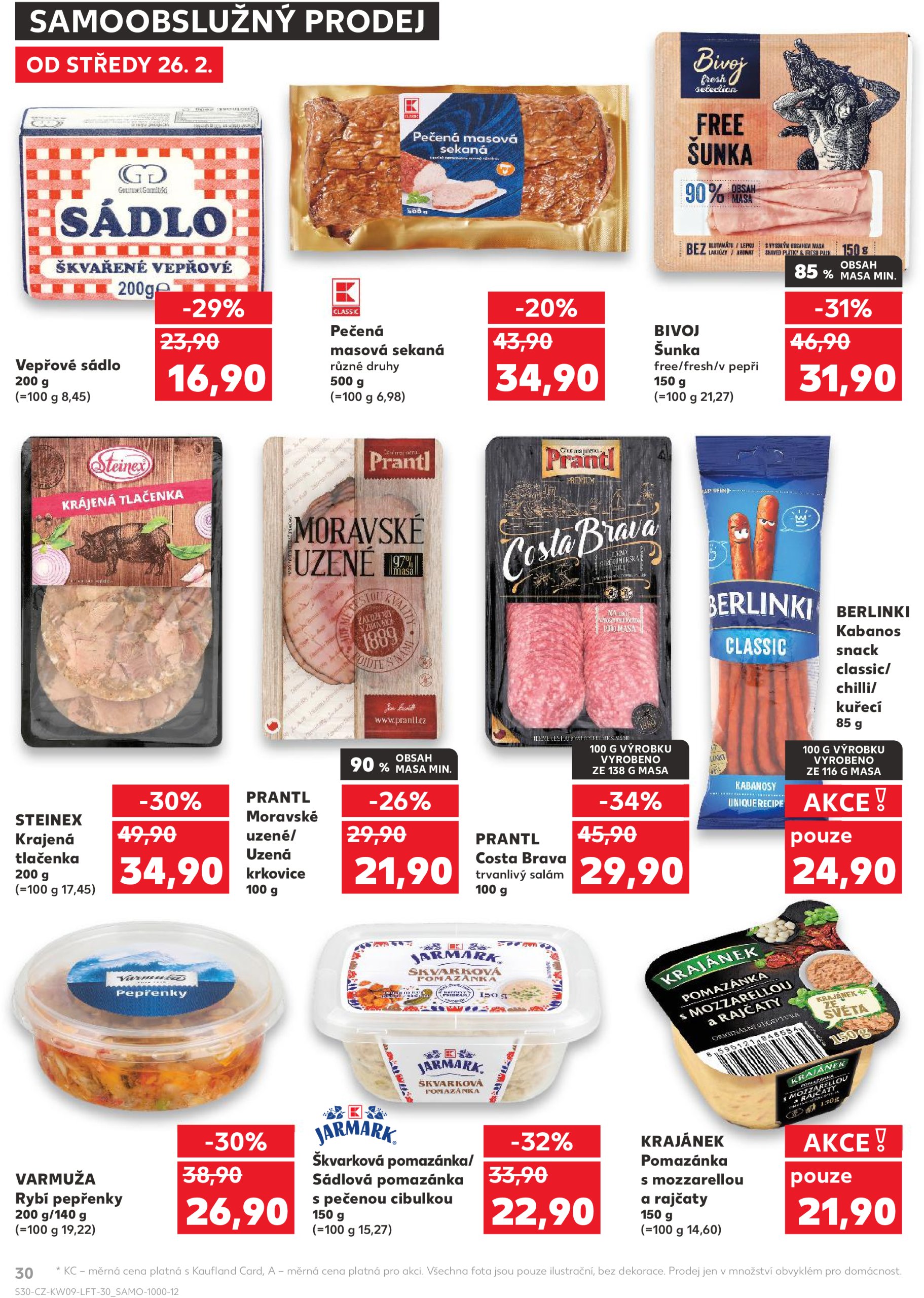 kaufland - Leták Kaufland Karviná od 26.02. do 04.03. - page: 30 kaufland - Leták Kaufland Karviná od 26.02. do 04.03. - page: 30