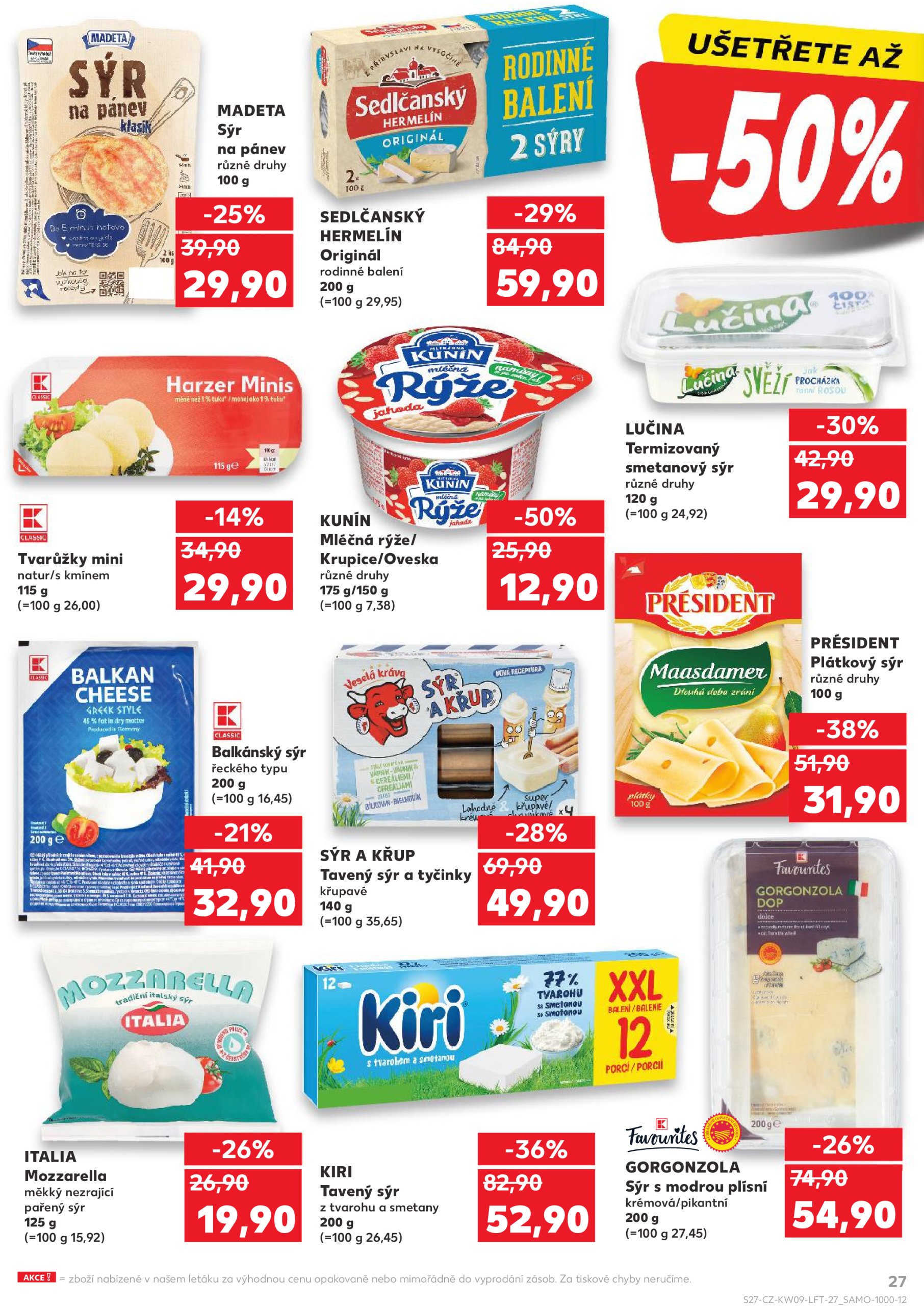 kaufland - Leták Kaufland Karviná od 26.02. do 04.03. - page: 27 kaufland - Leták Kaufland Karviná od 26.02. do 04.03. - page: 27